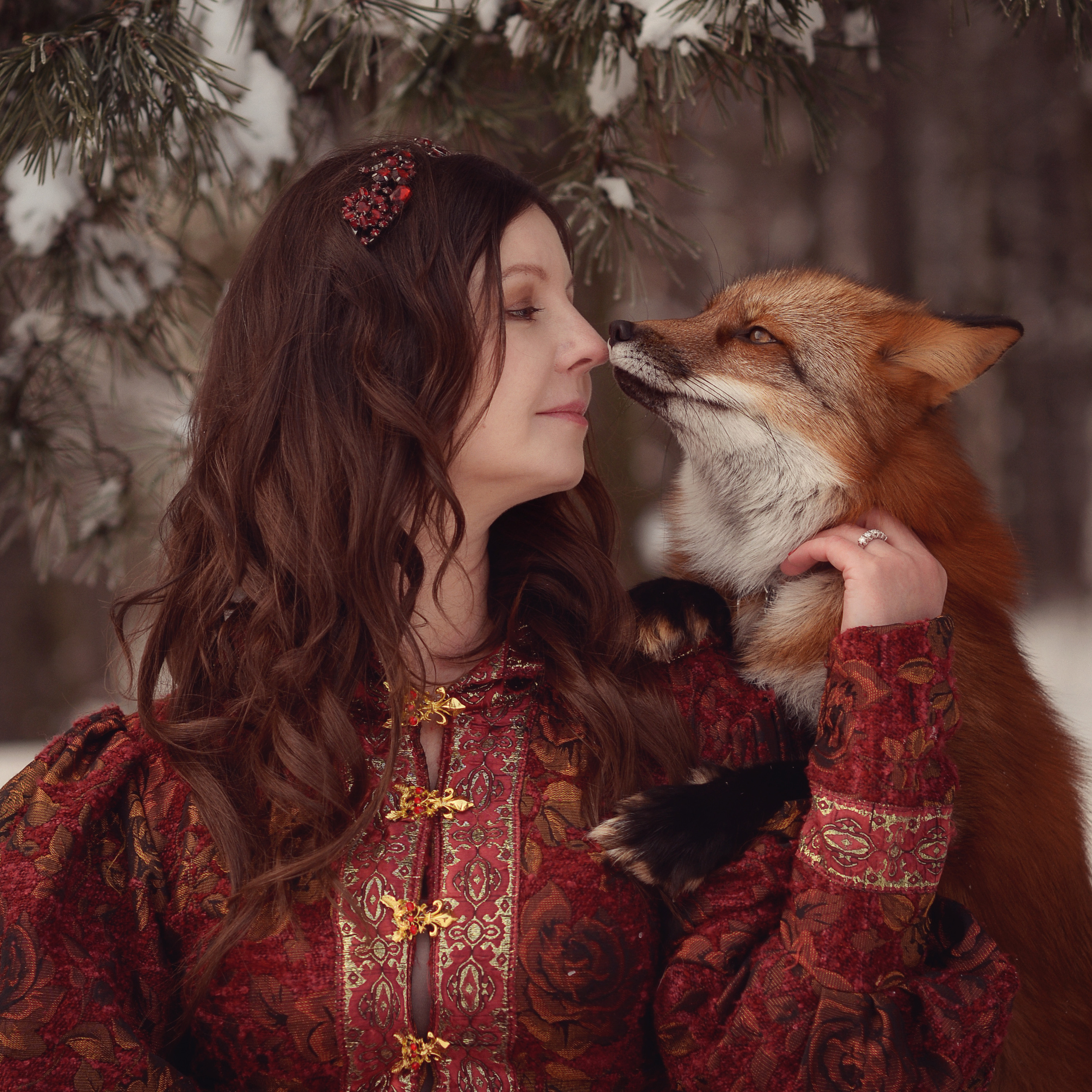 Однажды в зимнем лесу. Фотограф Альбина Вакунова