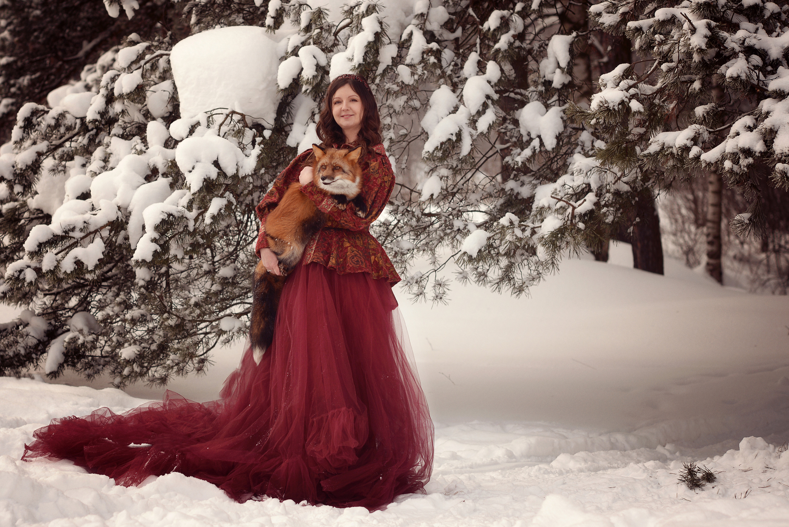Однажды в зимнем лесу. Фотограф Альбина Вакунова