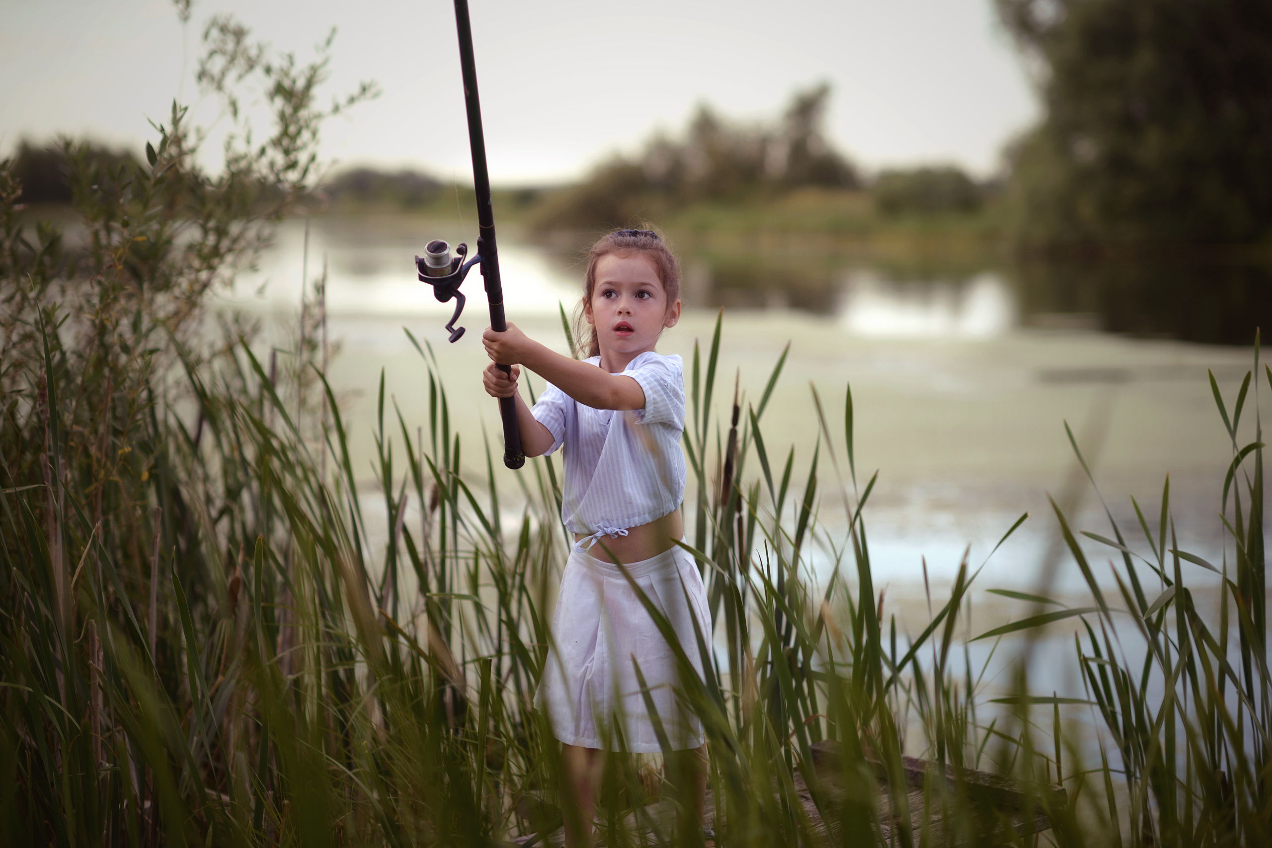 Озеро в Островцах. Фотограф Альбина Вакунова