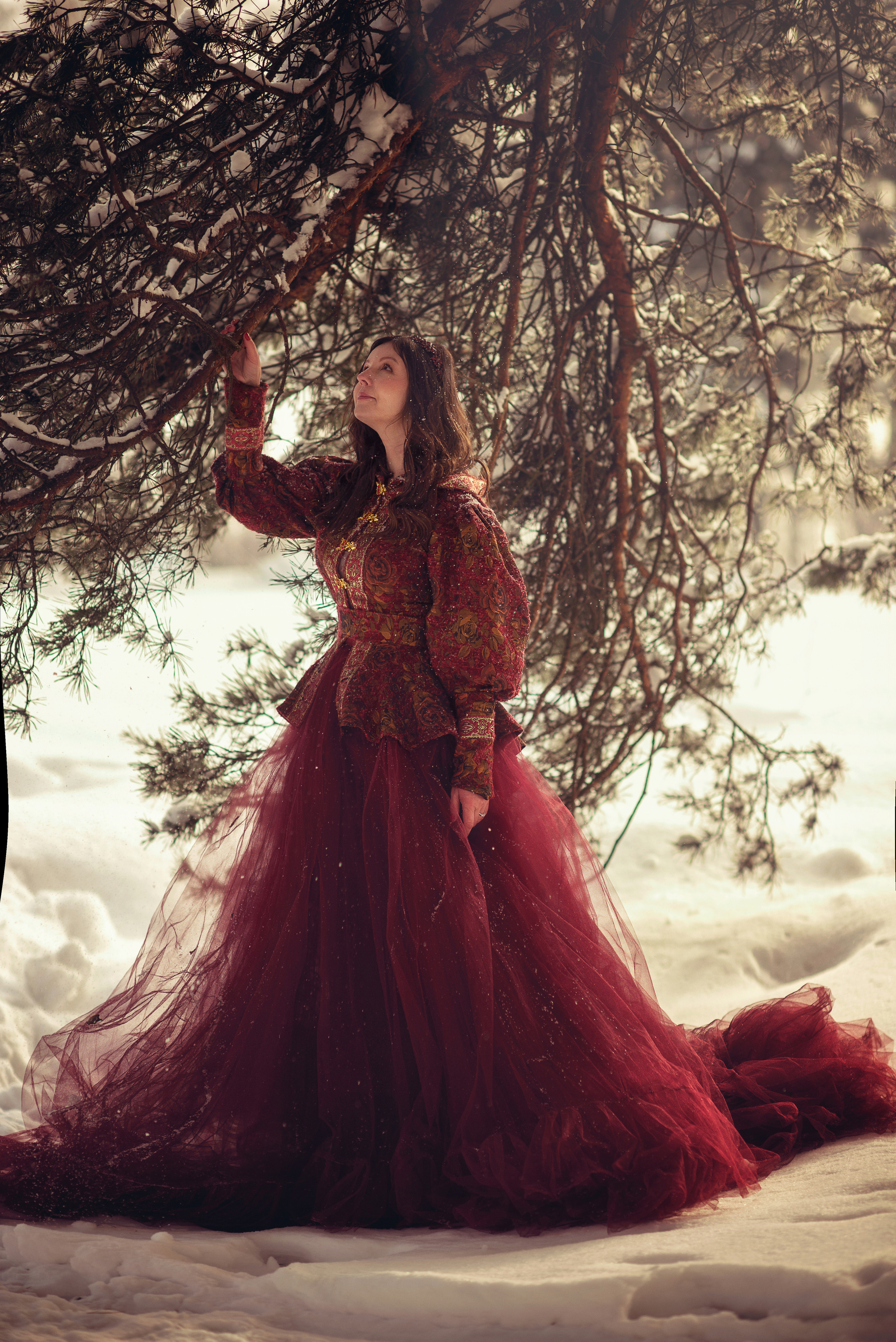 Однажды в зимнем лесу. Фотограф Альбина Вакунова