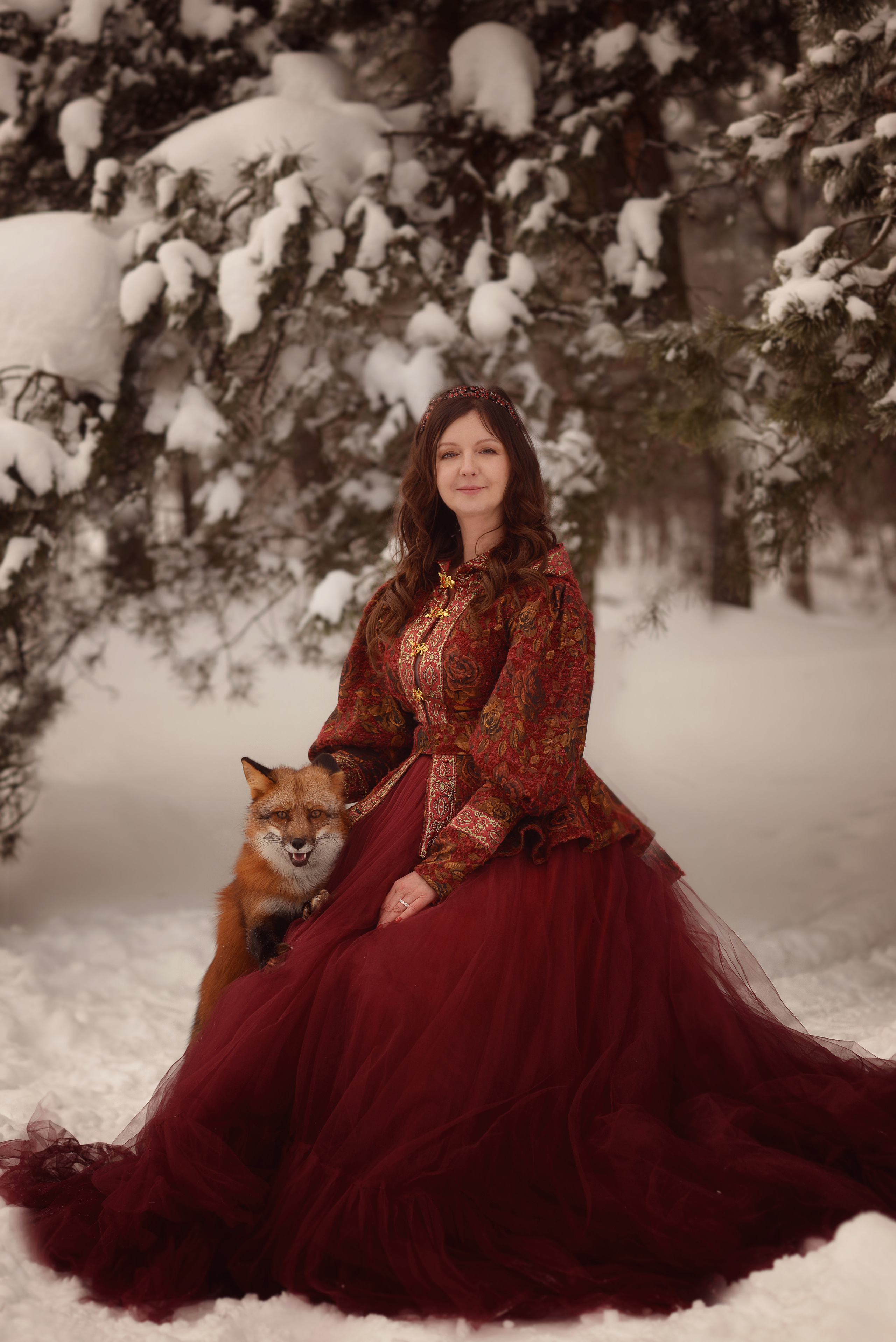 Однажды в зимнем лесу. Фотограф Альбина Вакунова