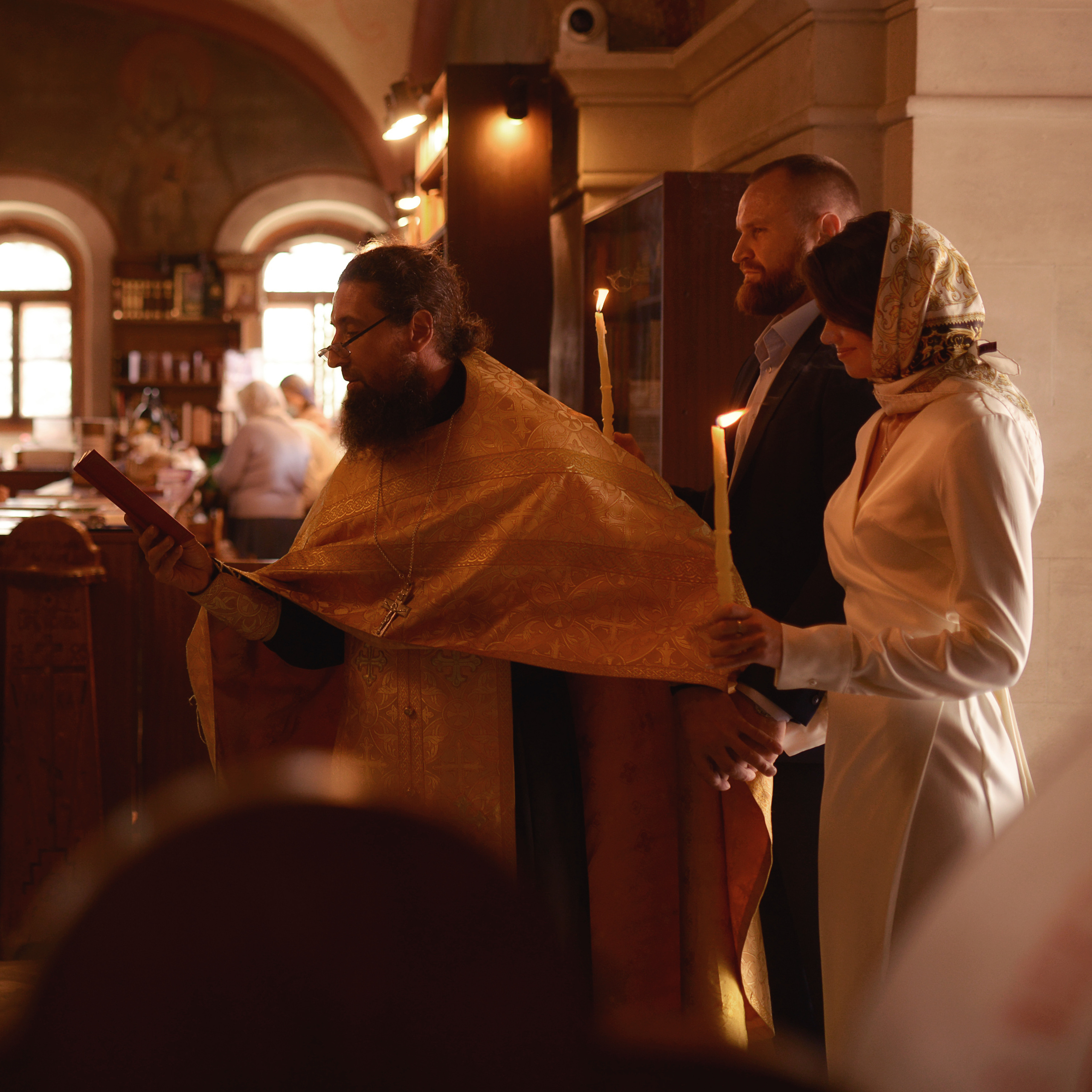 Венчание. Фотограф Альбина Вакунова