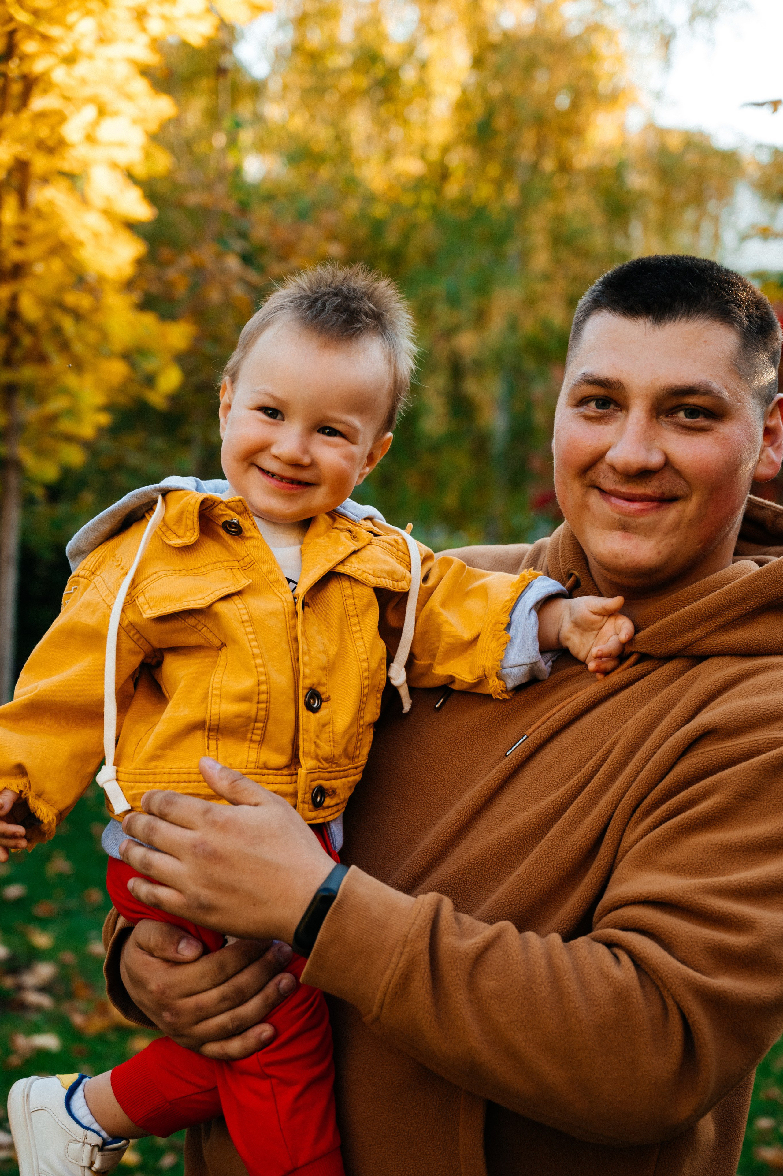 Осенью в парке. Семейный фотограф в Оренбурге Анна Рожкова