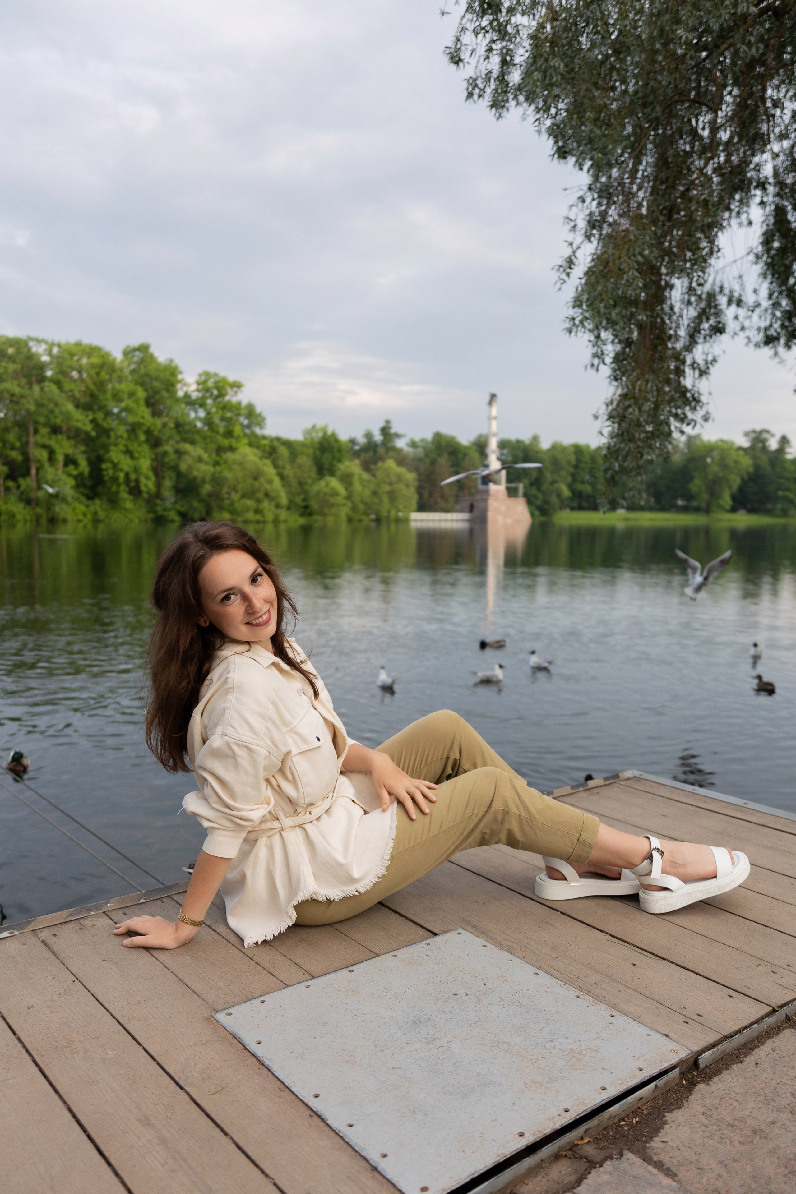 Семейная фотопрогулка в Пушкине. Семейный и свадебный фотограф в Санкт-Петербурге Татьяна Швыкова