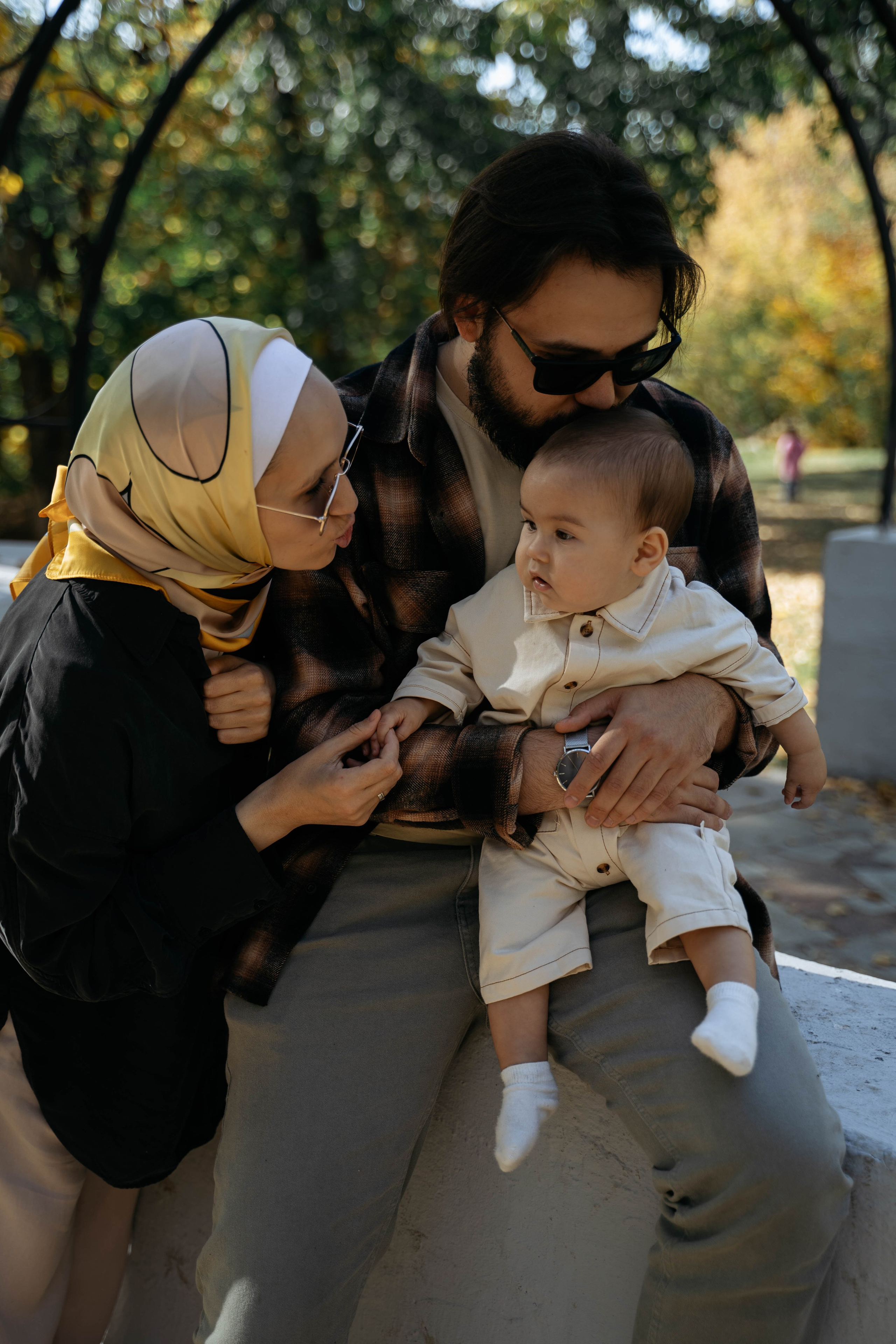 Трое в парке