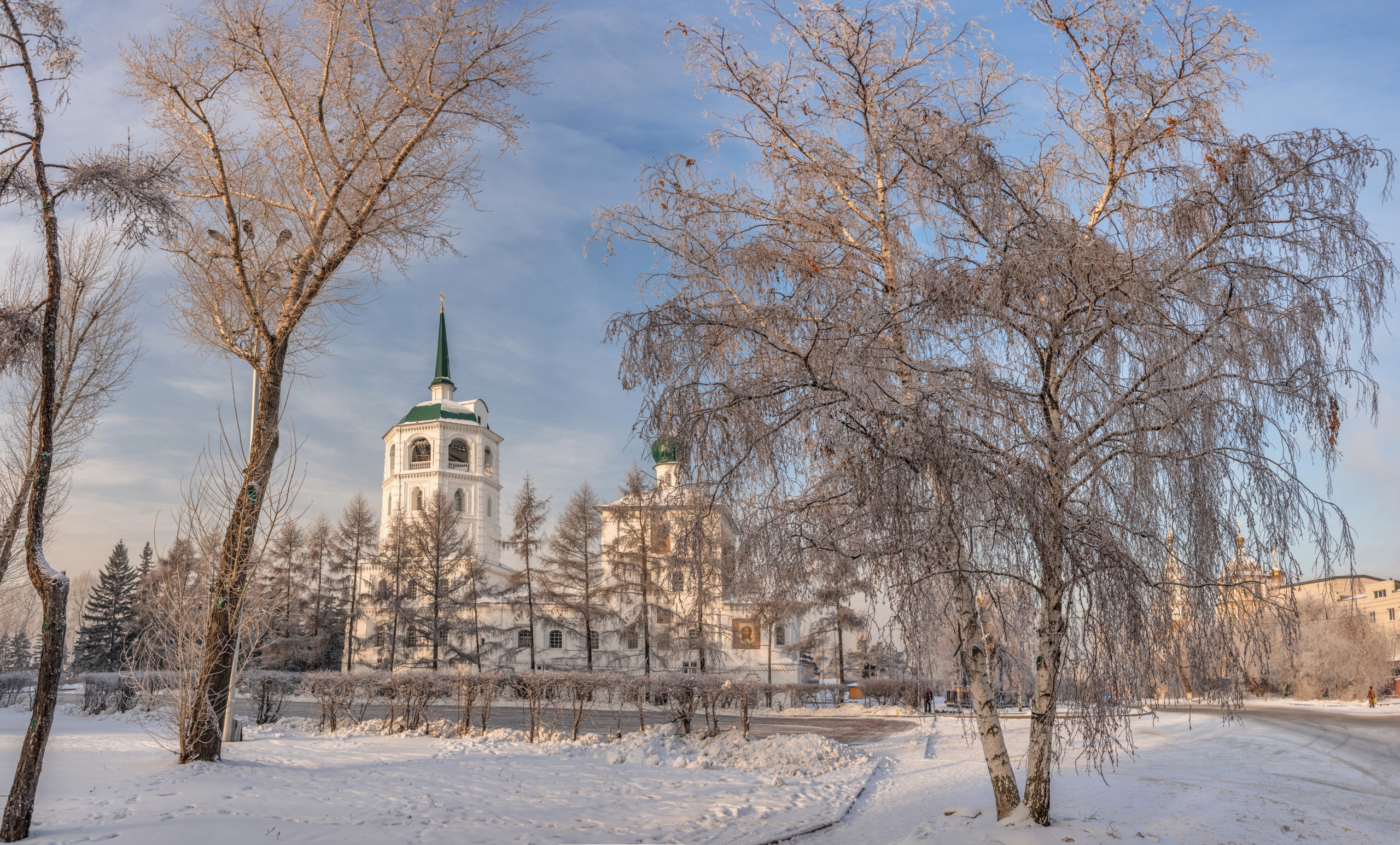 Зимний Иркутск. Фотограф Лара Кучина