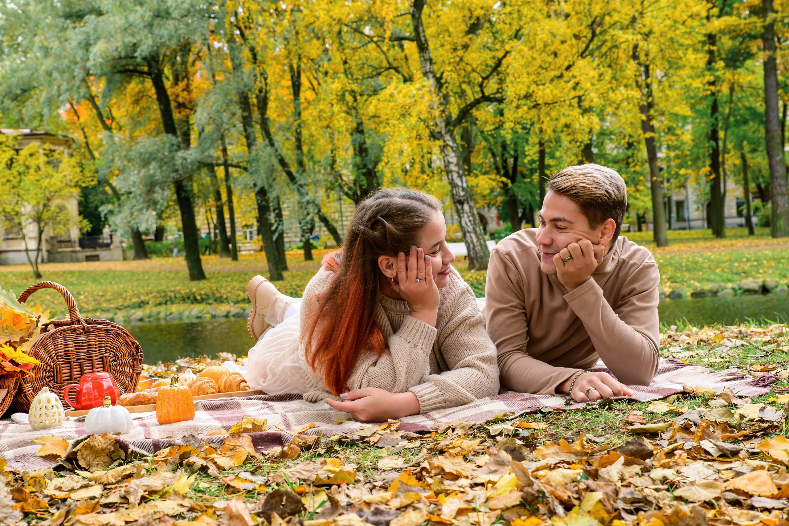 Осенний пикник. Профессиональный фотограф в Санкт-Петербурге