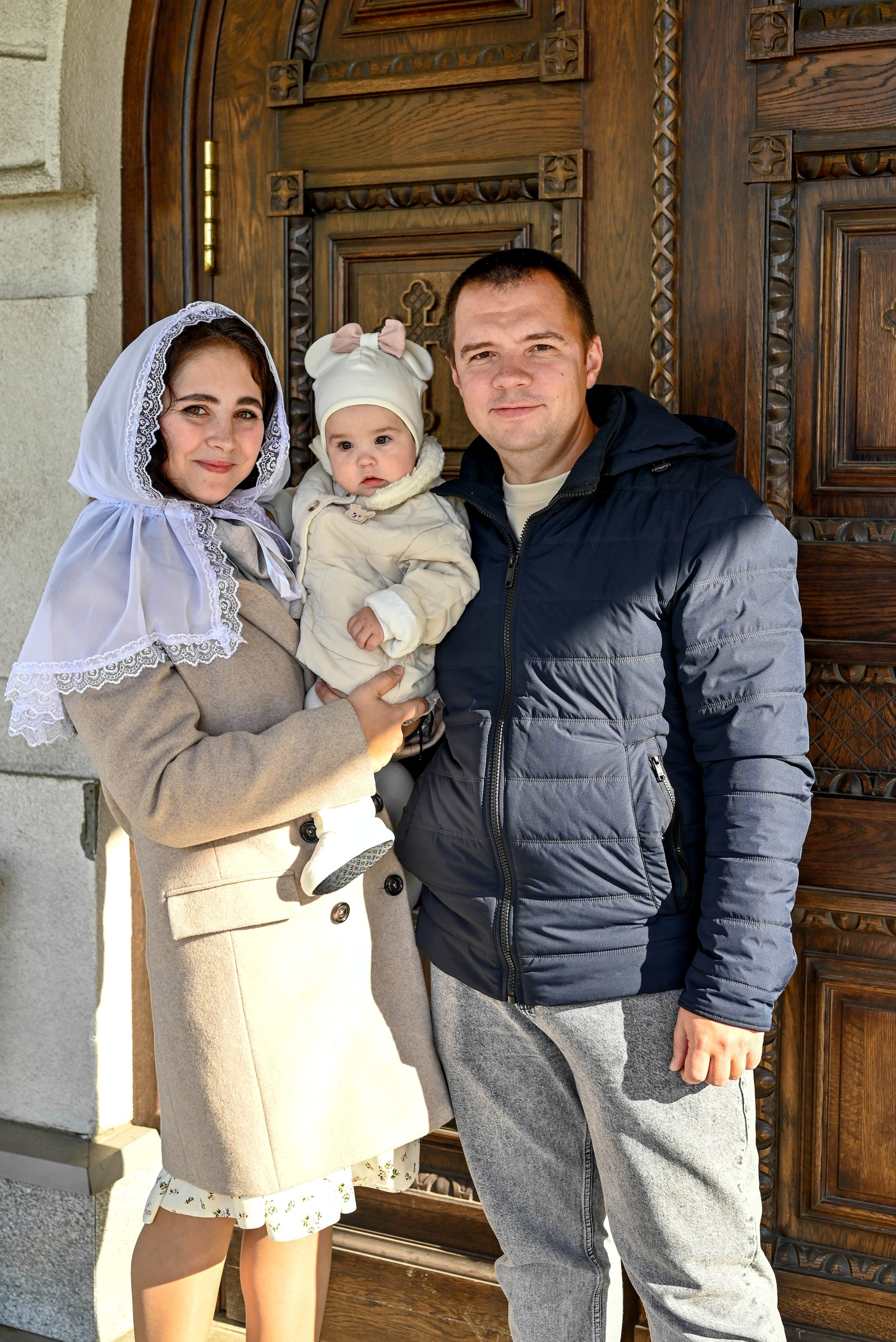 Крещение Вероники. Семейный и детский фотограф Москва