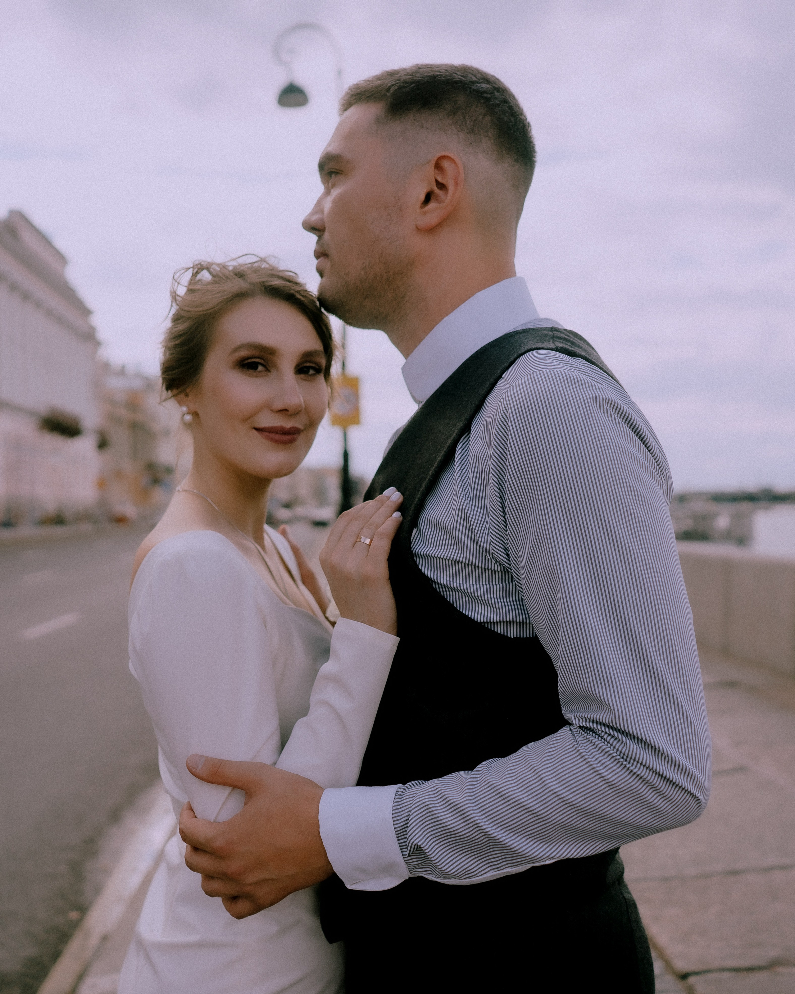 Коротко о нежности'. Свадебный фотограф в Санкт-Петербурге Миша Репина