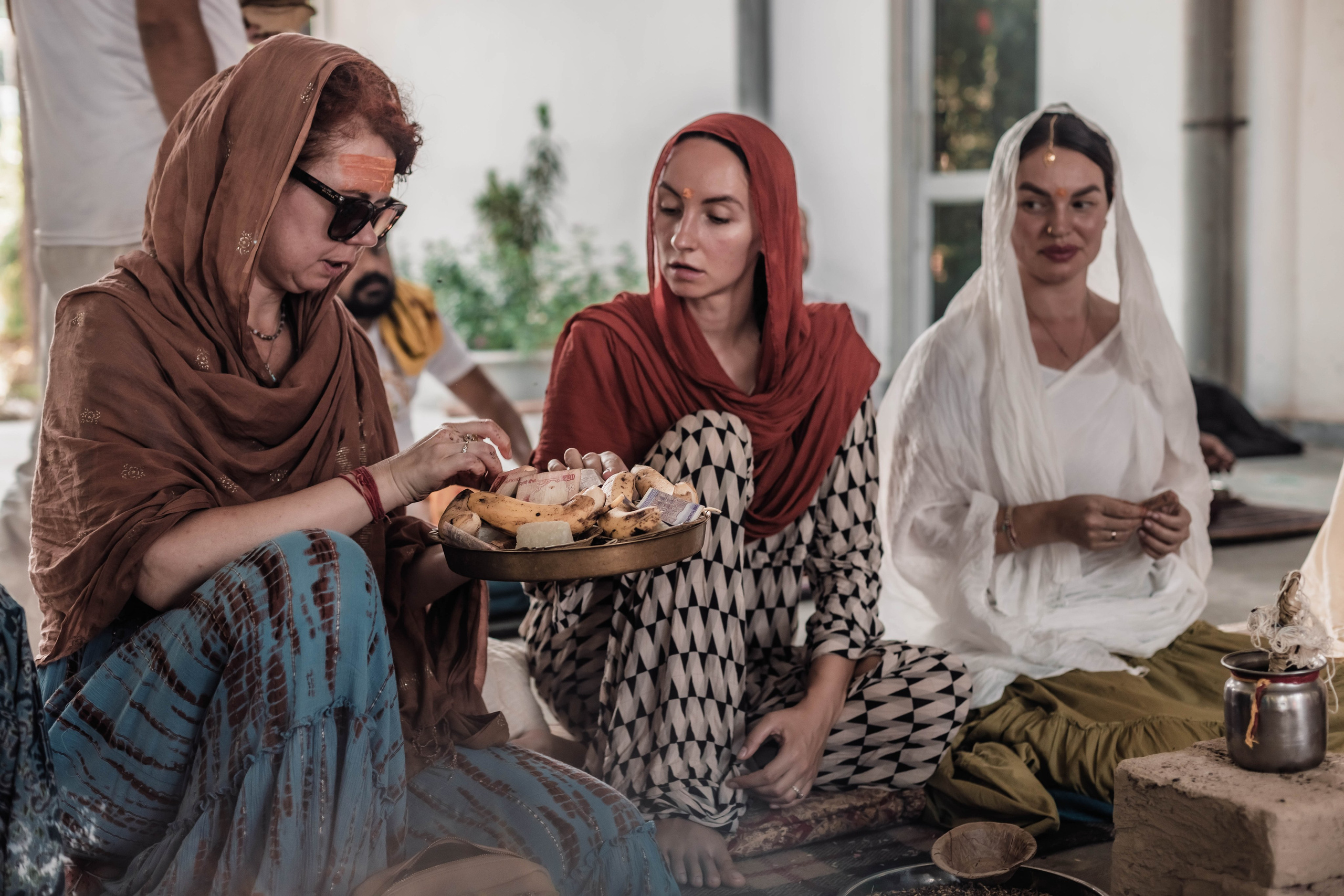 Pitri Paksha yagyas & poojas Devraha Baba ji ashram. Mariam Bagdasaryan