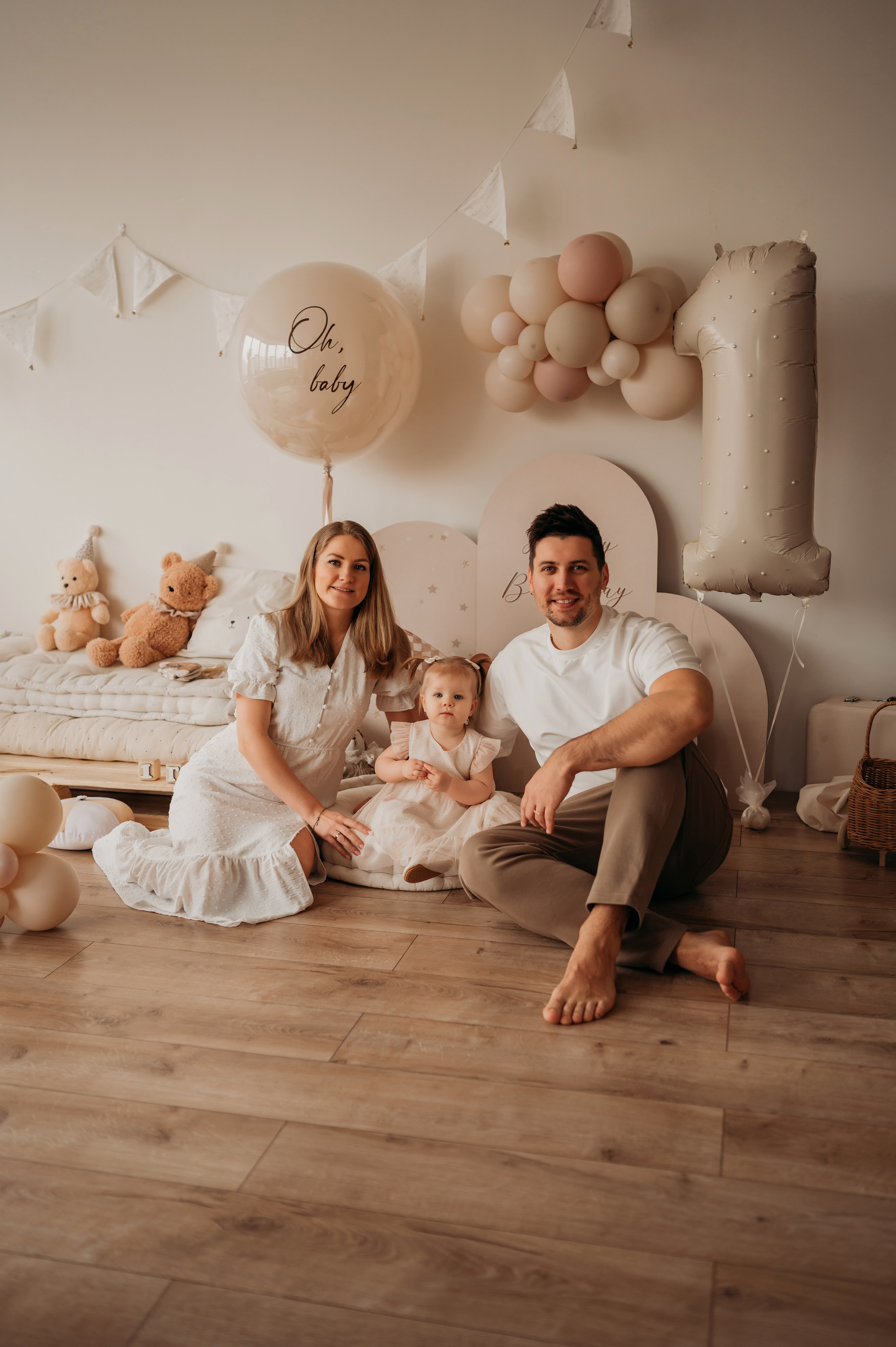 Годик Веронике. Дьяконова Валерия семейный и детский фотограф в Санкт-Петербурге