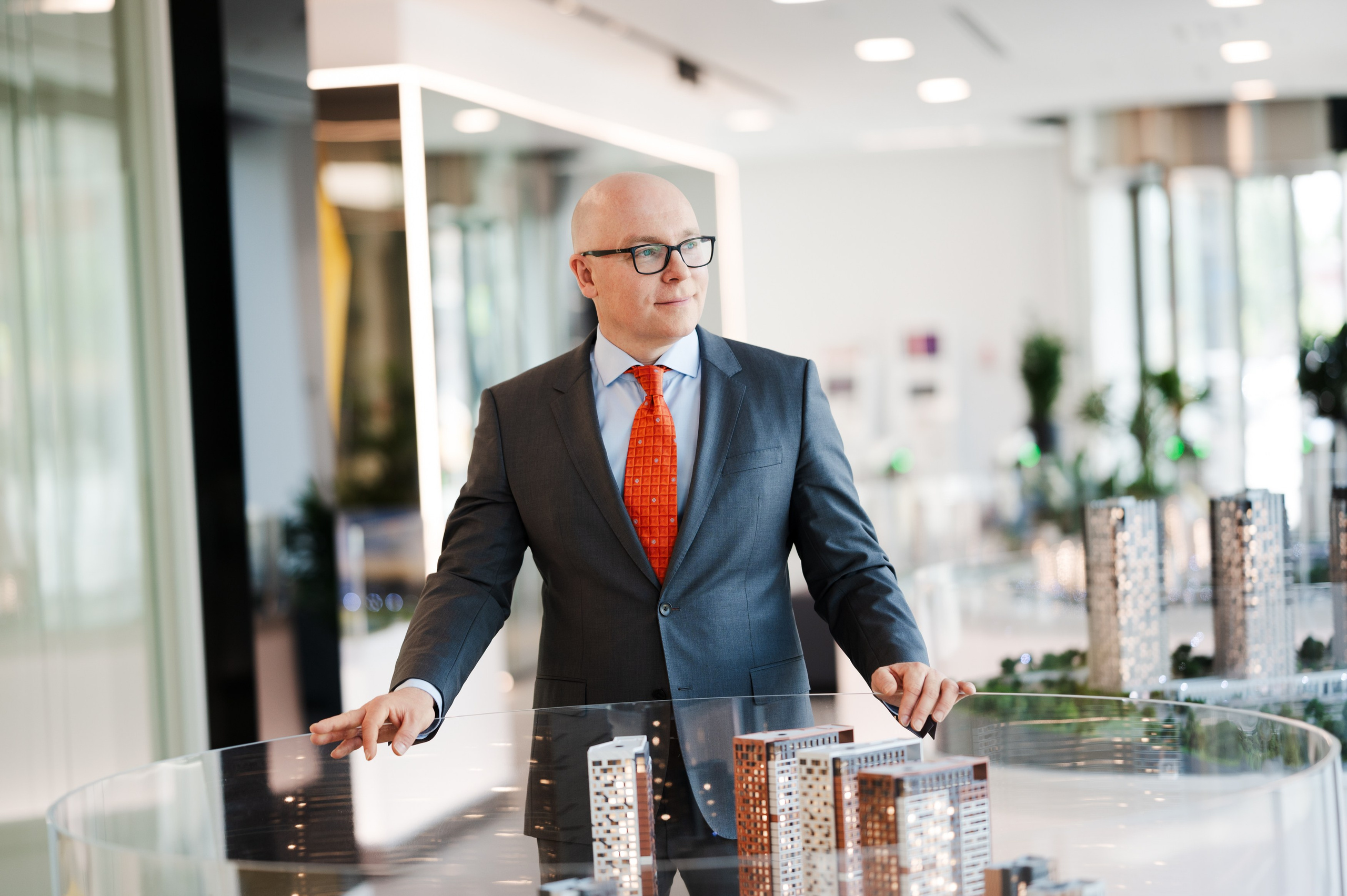 Деловые портреты топ менеджмента компании Ingrad 2022. Фотограф Стоян Васев