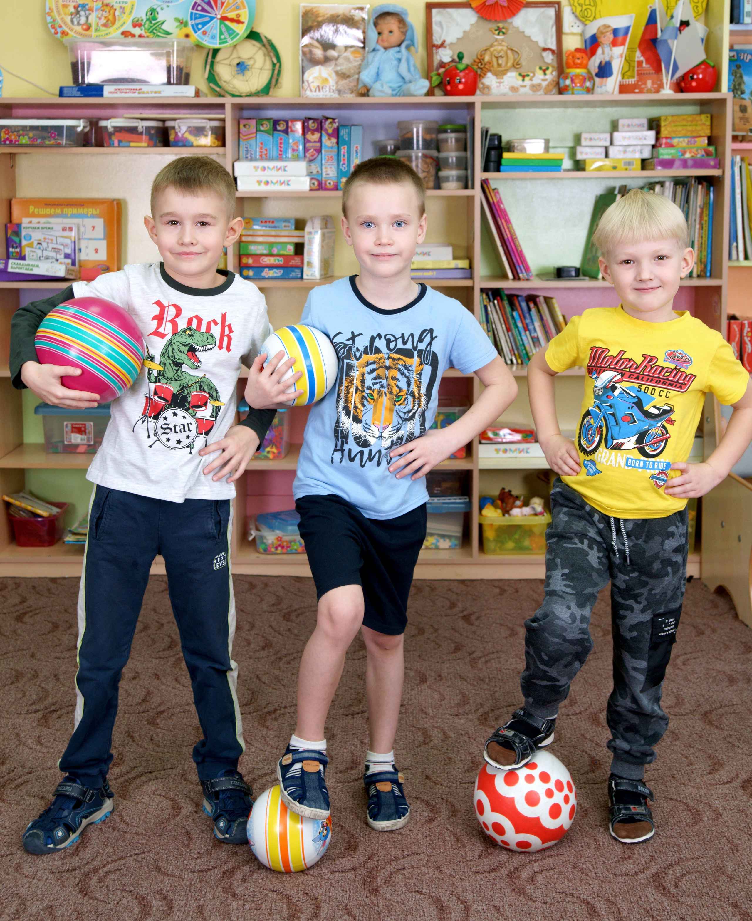 Фотосессия выпускников детского сада в Иркутске