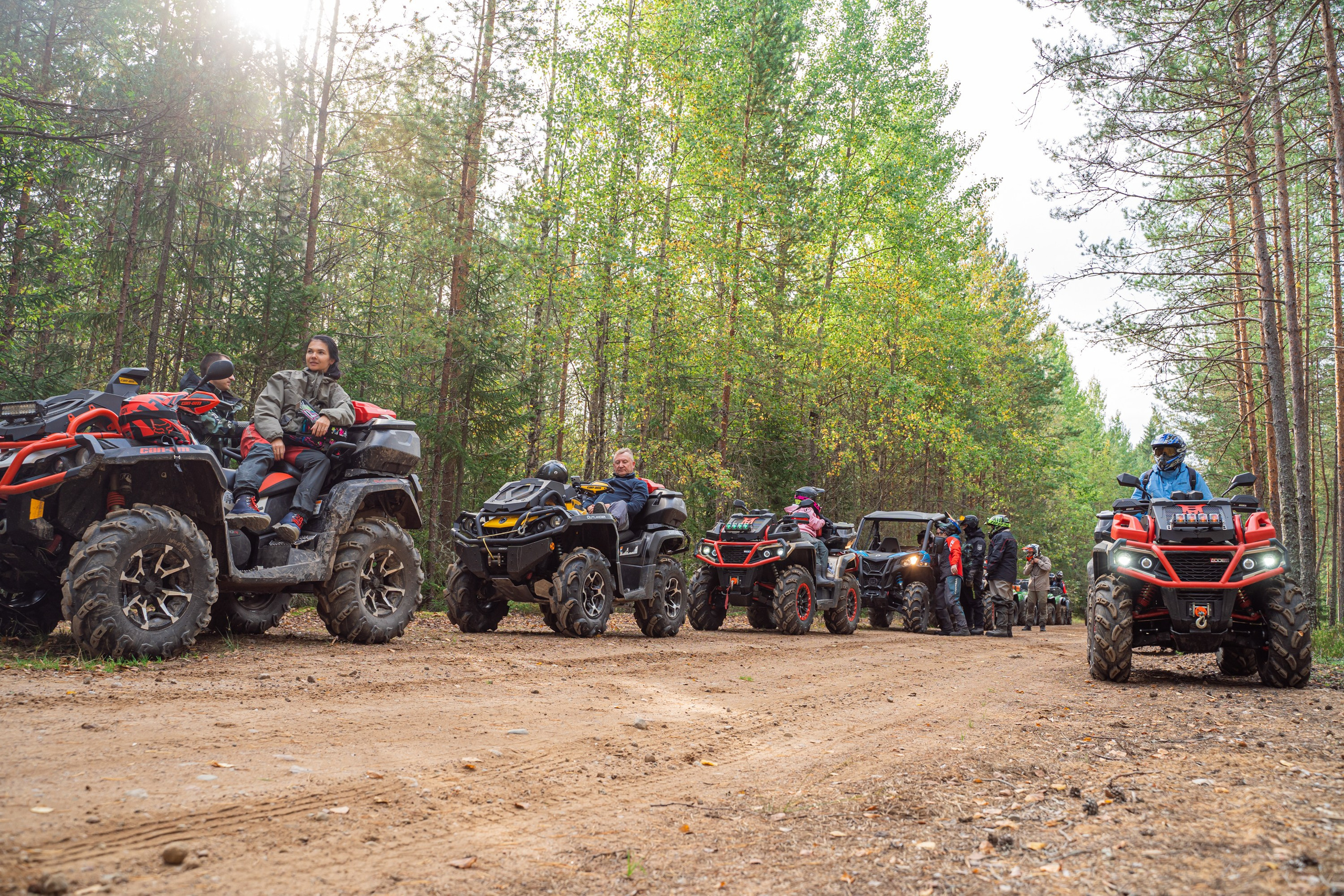 Квадровыезд —спортивный репортаж в Ленинградской области. Свадебный, семейный, портретный, репортажный фотограф в Санкт-Петербурге