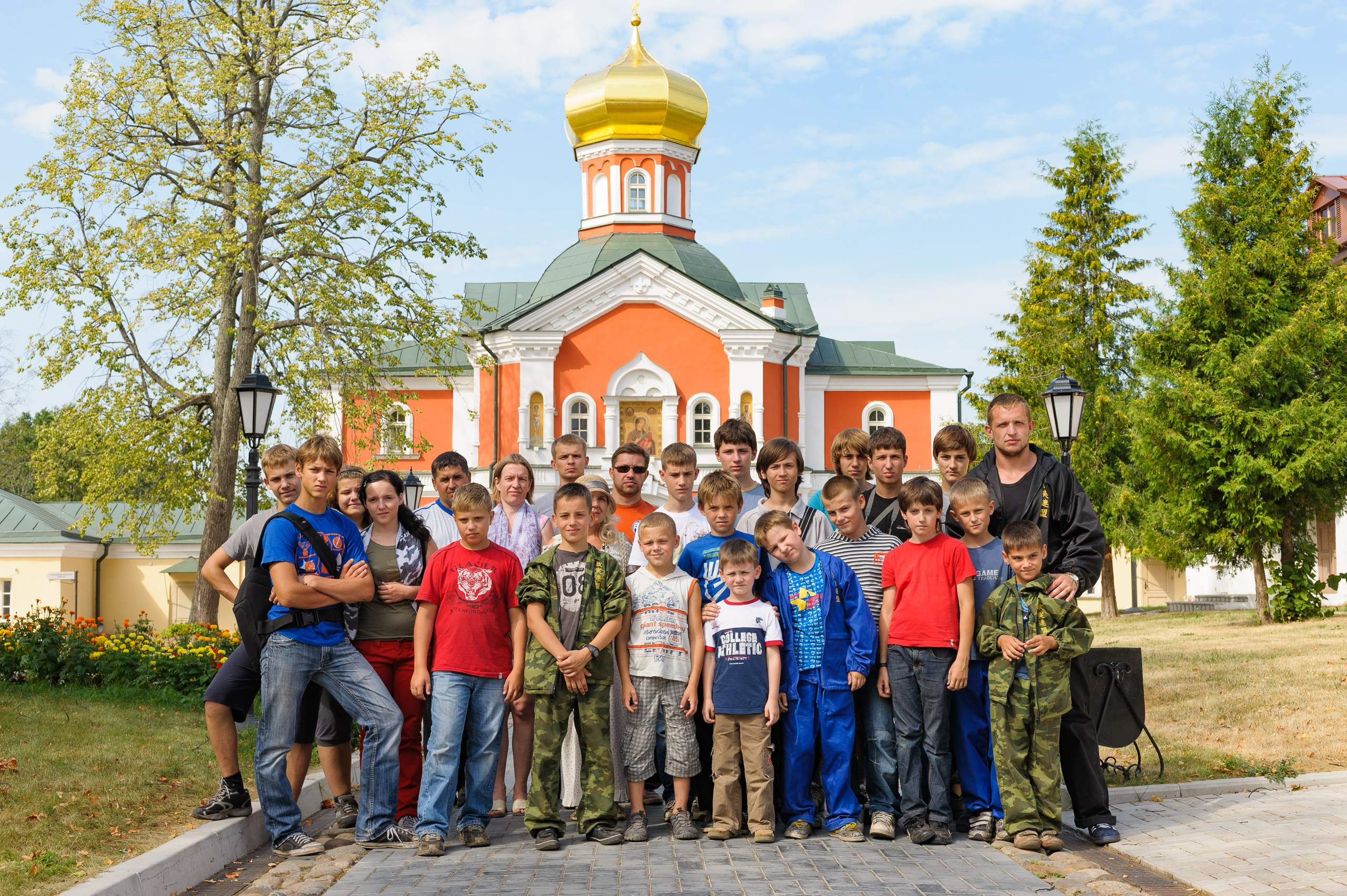 Летние тренировочные боры Школы Боевых Искусств «МОН», Валдай 2010 г. Иверский монастырь