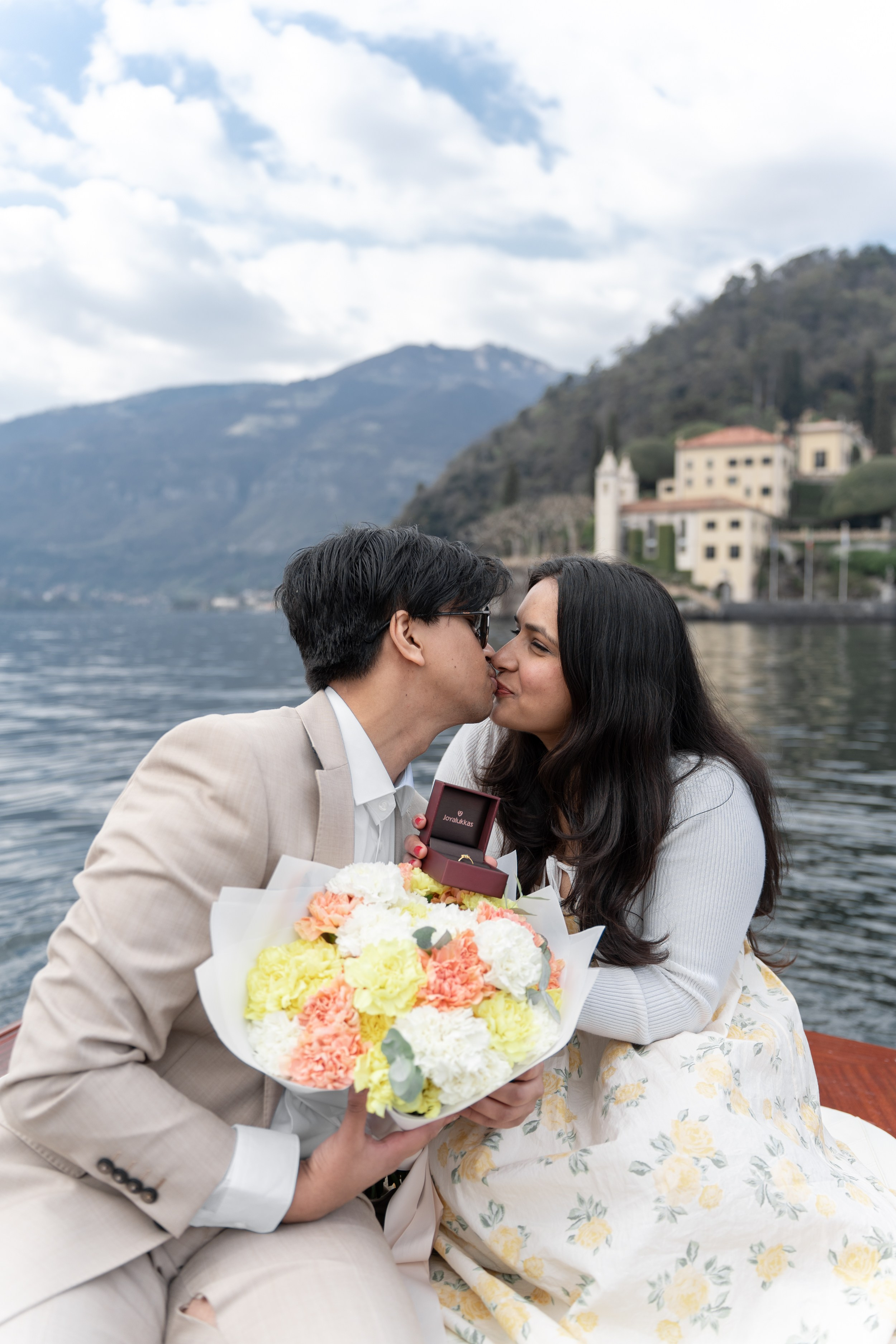 Addy & Fiance. Maria Anistratova | Destination Photographer, Videographer & Drone Pilot — Lake Como