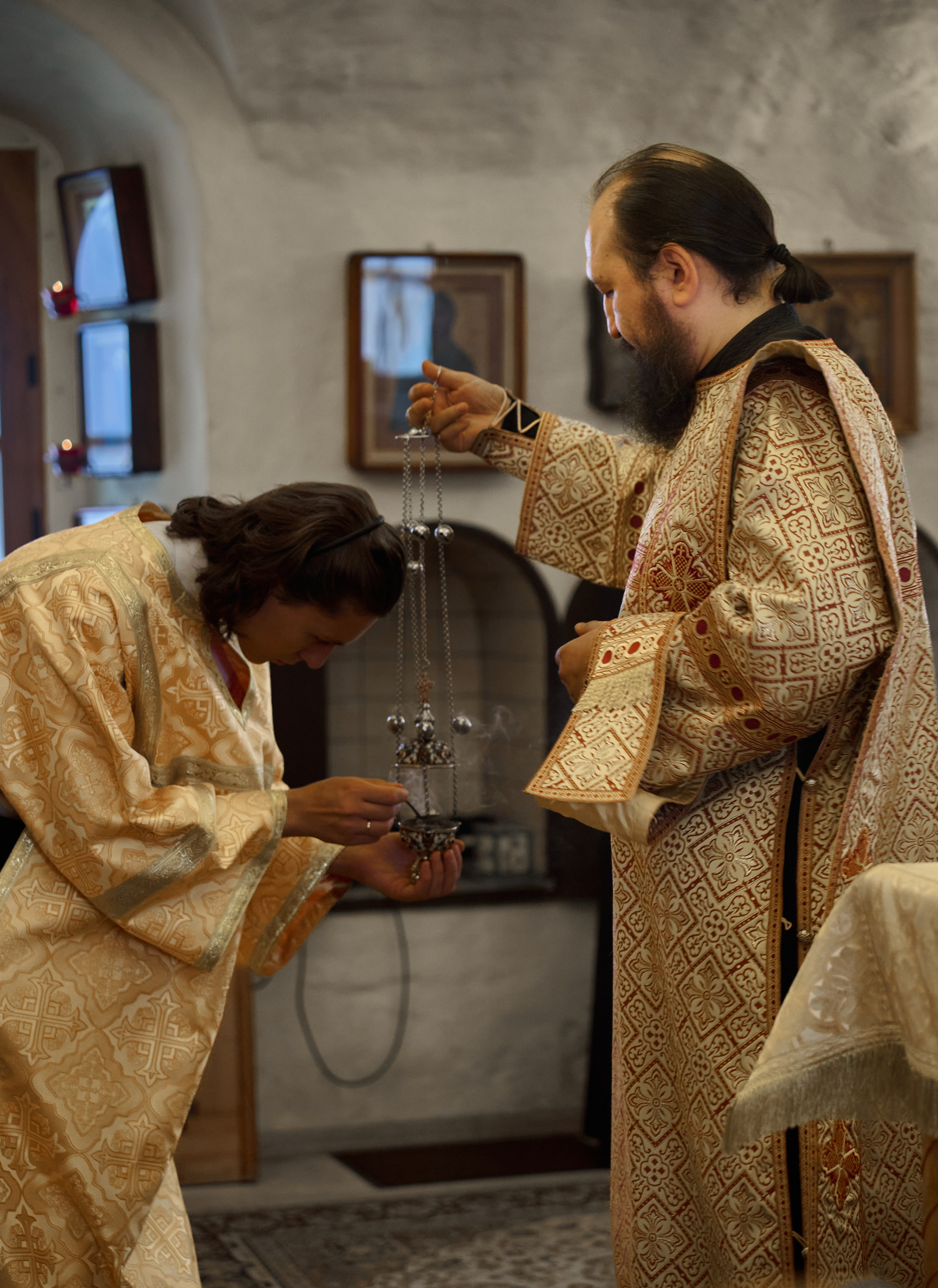 Литургия на китайском языке. Фотограф в Москве