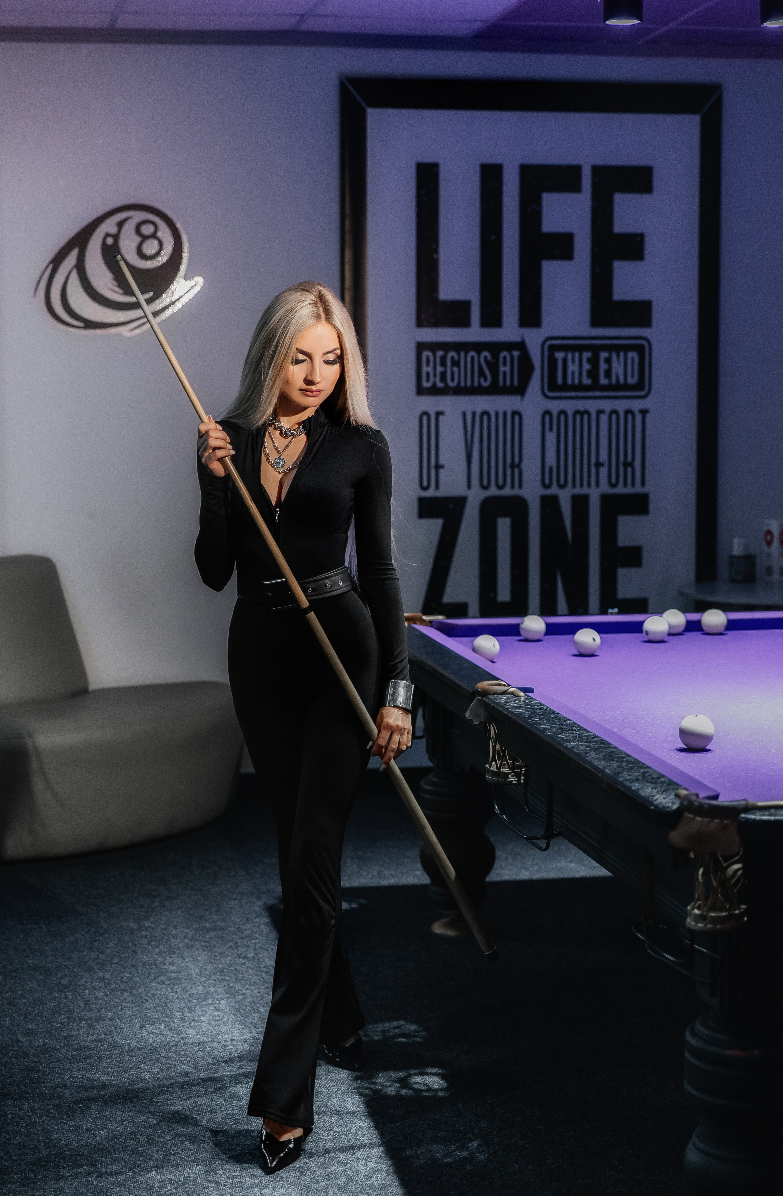 KRISTINA Photo shoot at the billiard club…. Свадебный фотограф в Евпатории и в Крыму, Love story, женский портрет