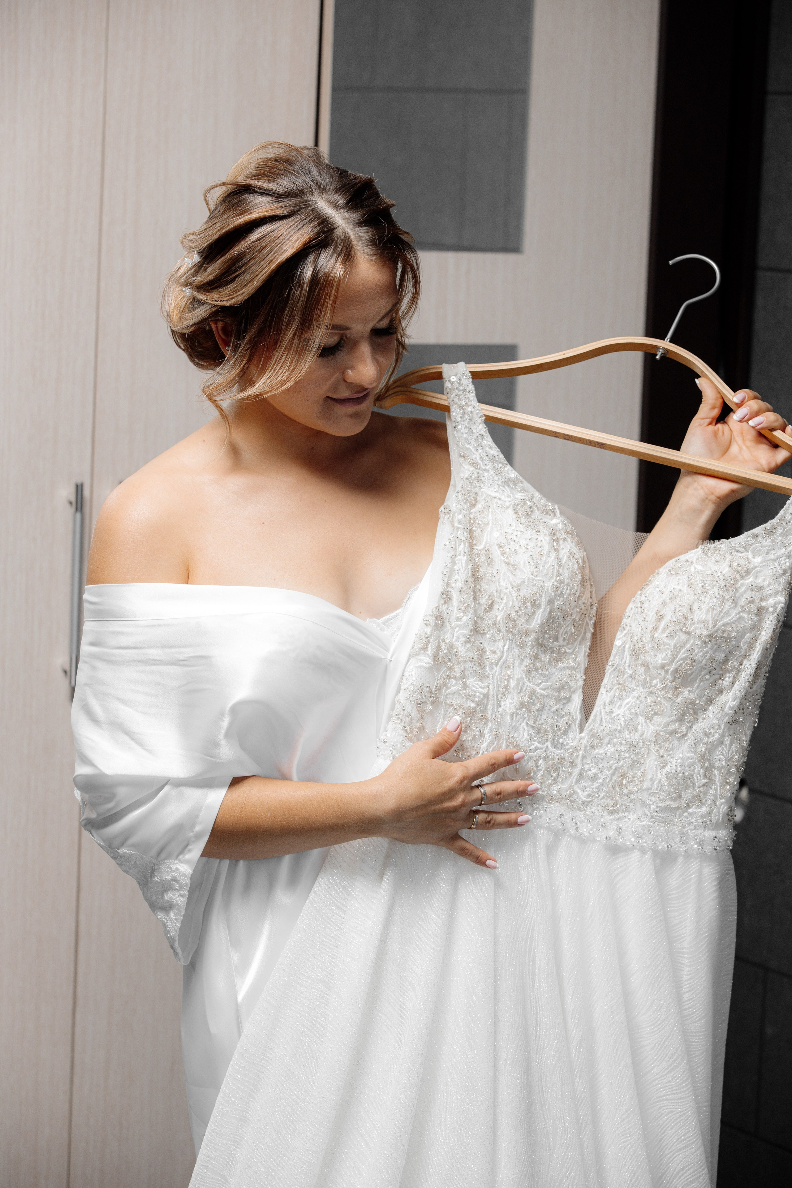 Сборы невесты. Свадебная съёмка в Москве