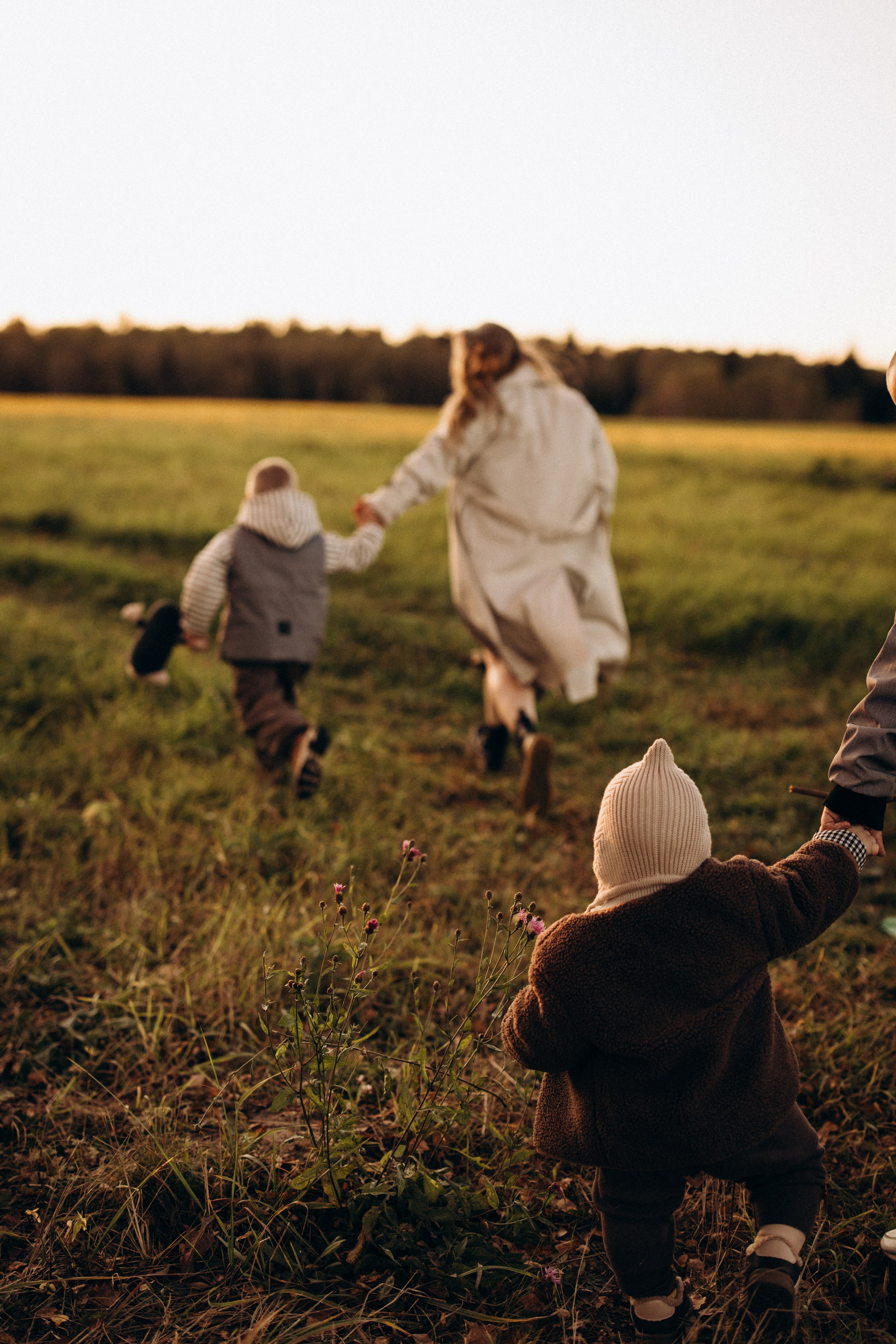 На закате. Евгения Пелипас