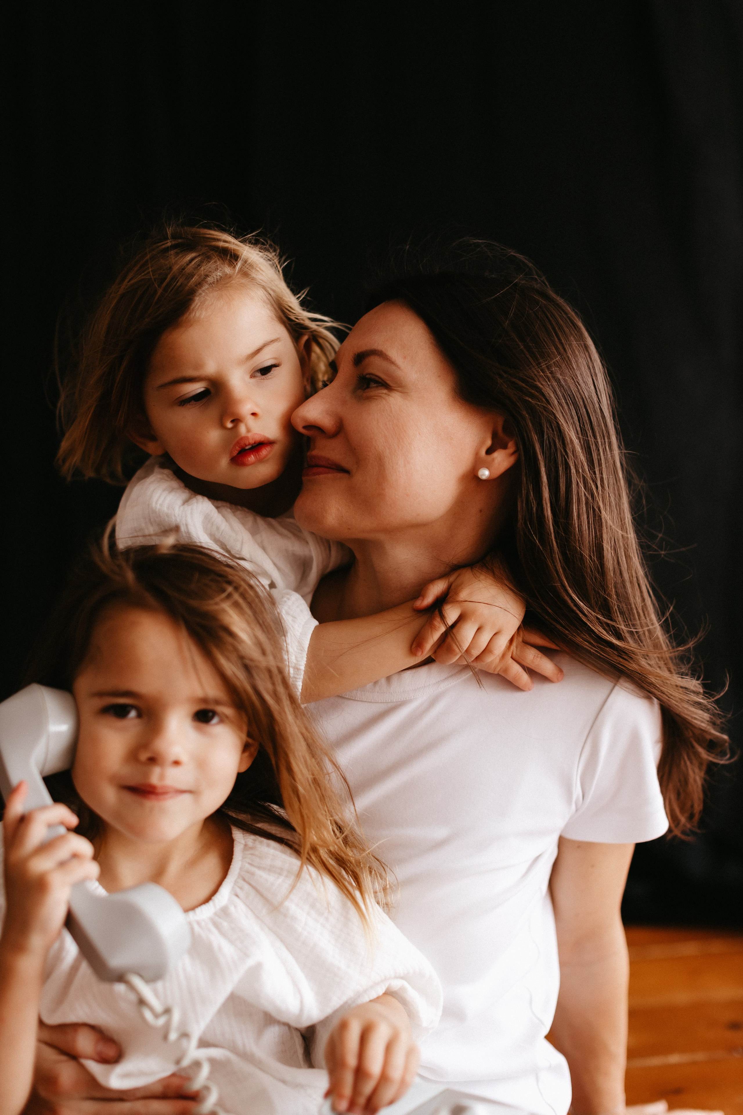 Мама и девочки. Евгения Пелипас