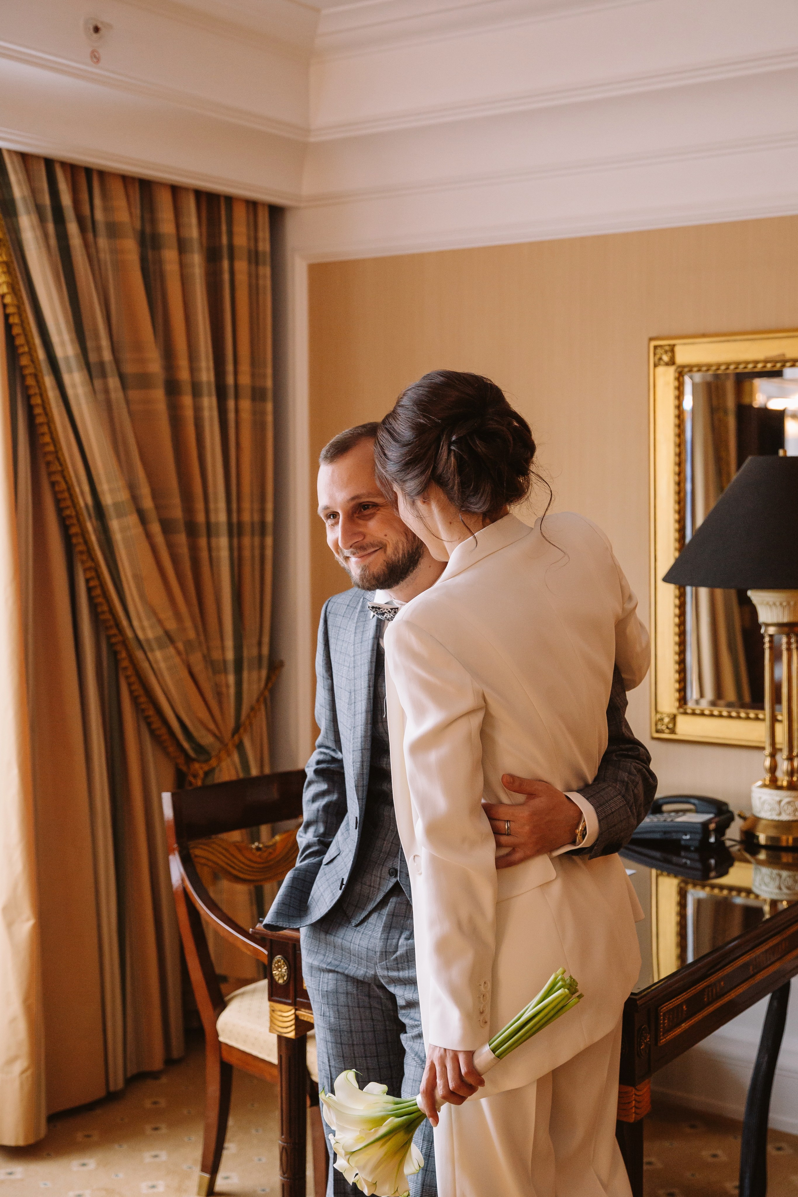 Свадебная фотосессия Давида и Марины в усадьбе Архангельское. Фотограф и видеограф Анна Домашенко