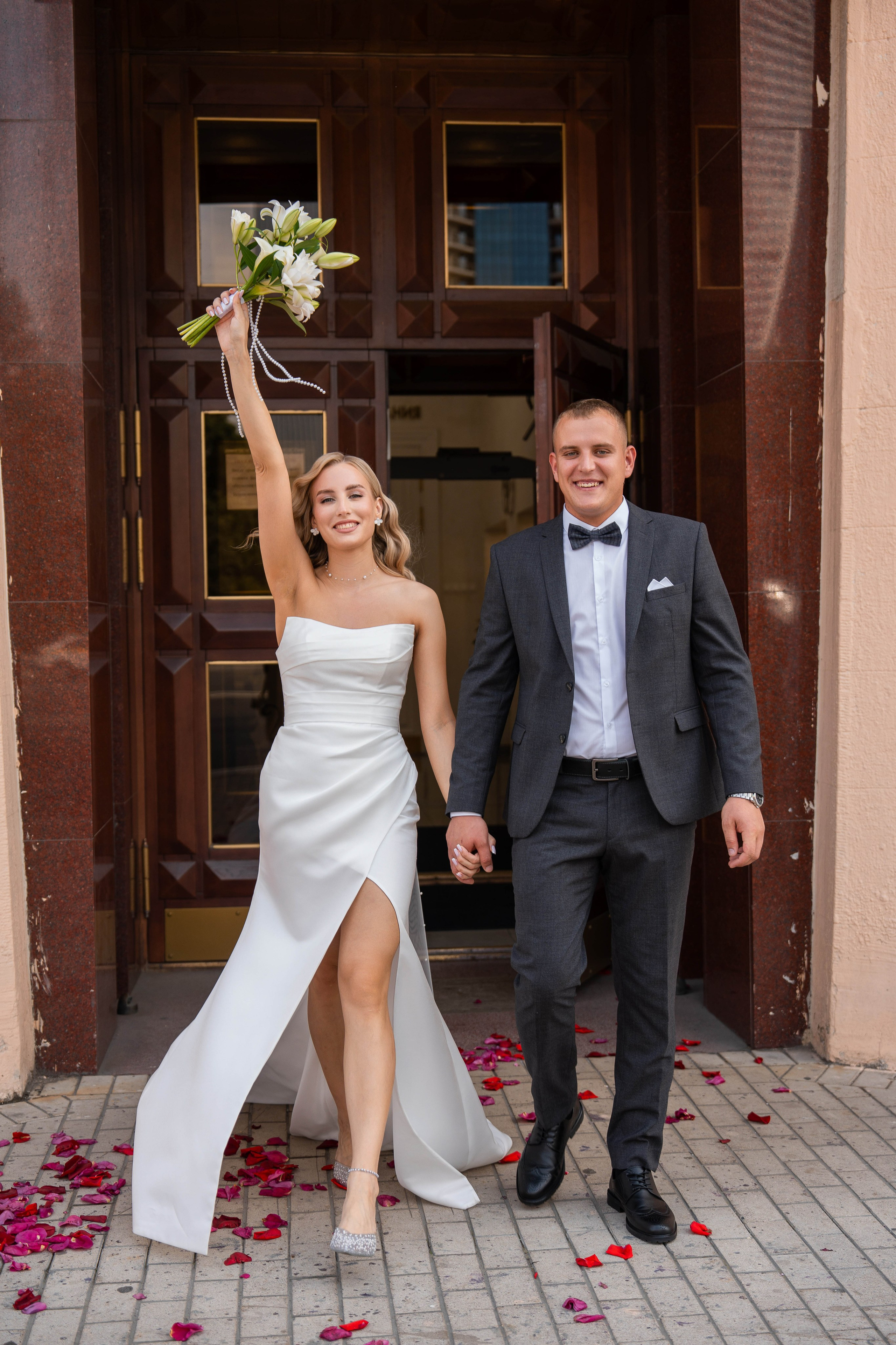 Свадебная фотосессия в Москве, регистрация в Кутузовском ЗАГСе Москва. Свадебный фотограф в Москве Анна Полушина