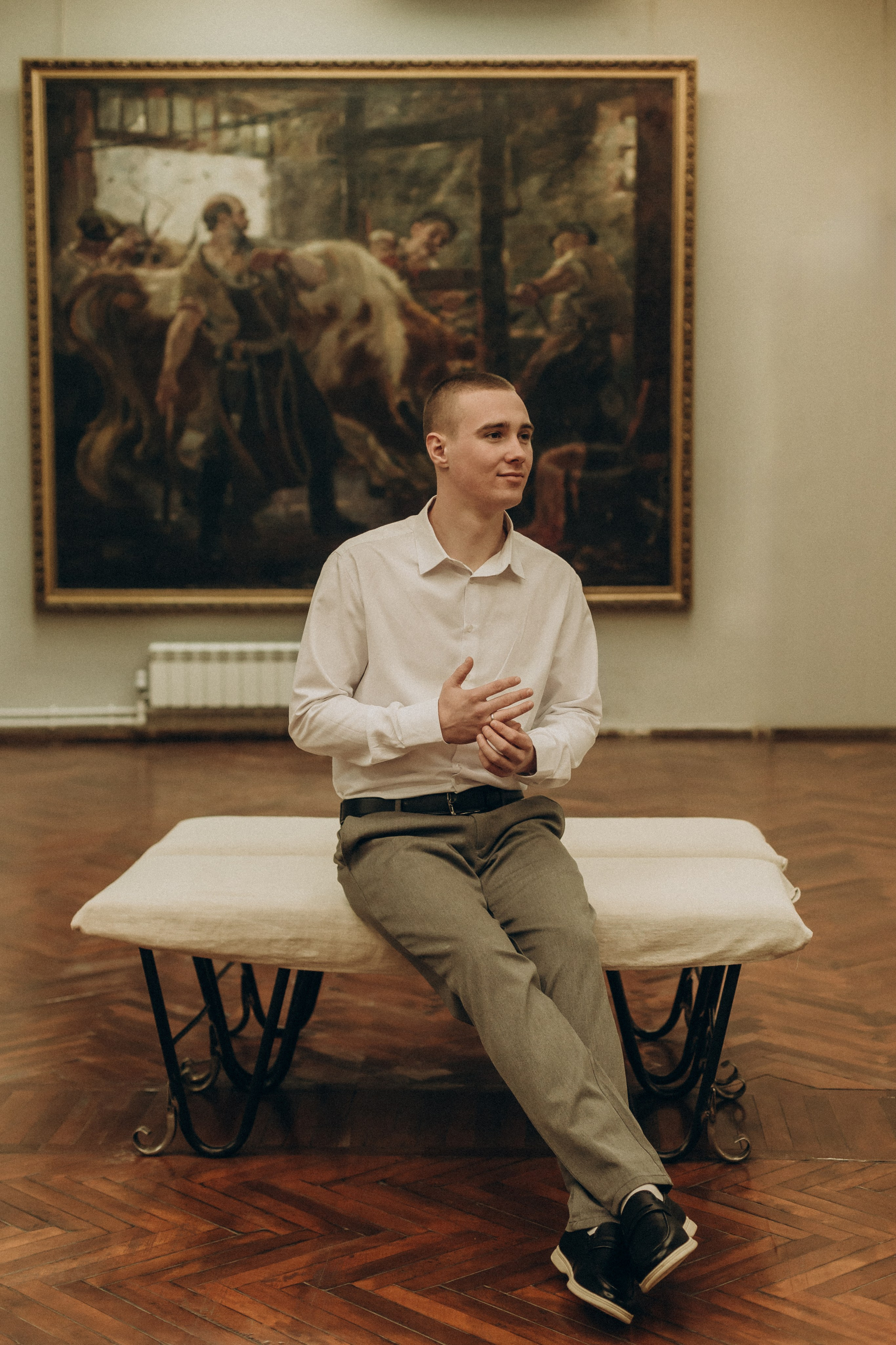 Нежность на фоне искусства. Свадебный фотограф Илья Бринк