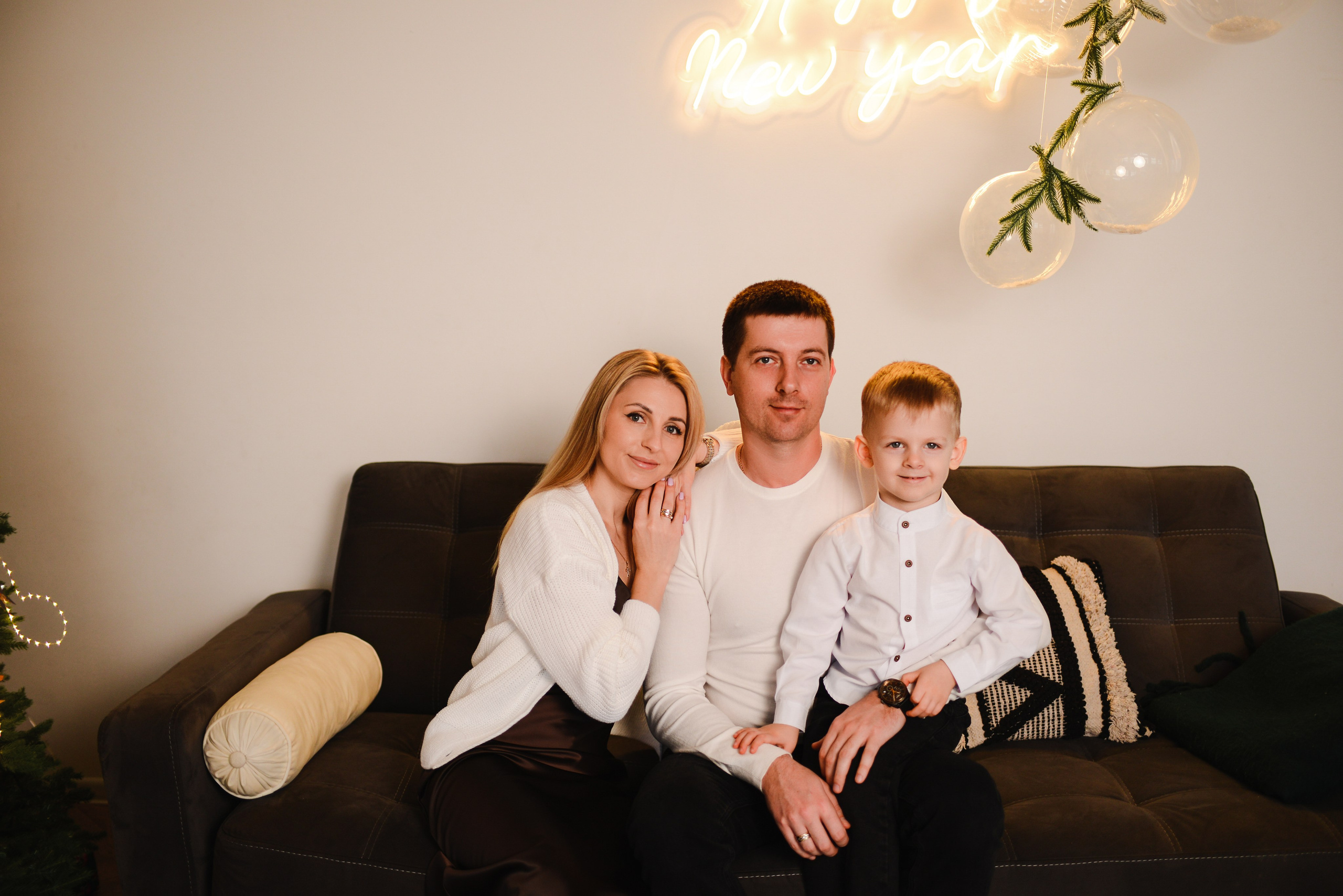 Новогодняя семейная. Фотограф Ярута Оксана / Ростов-на-Дону