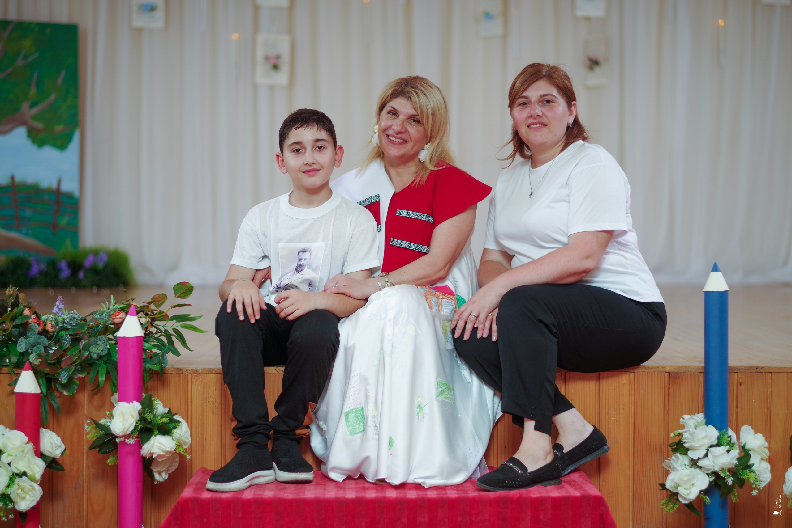 1 Школа. Портретный фотограф Денис Милютин