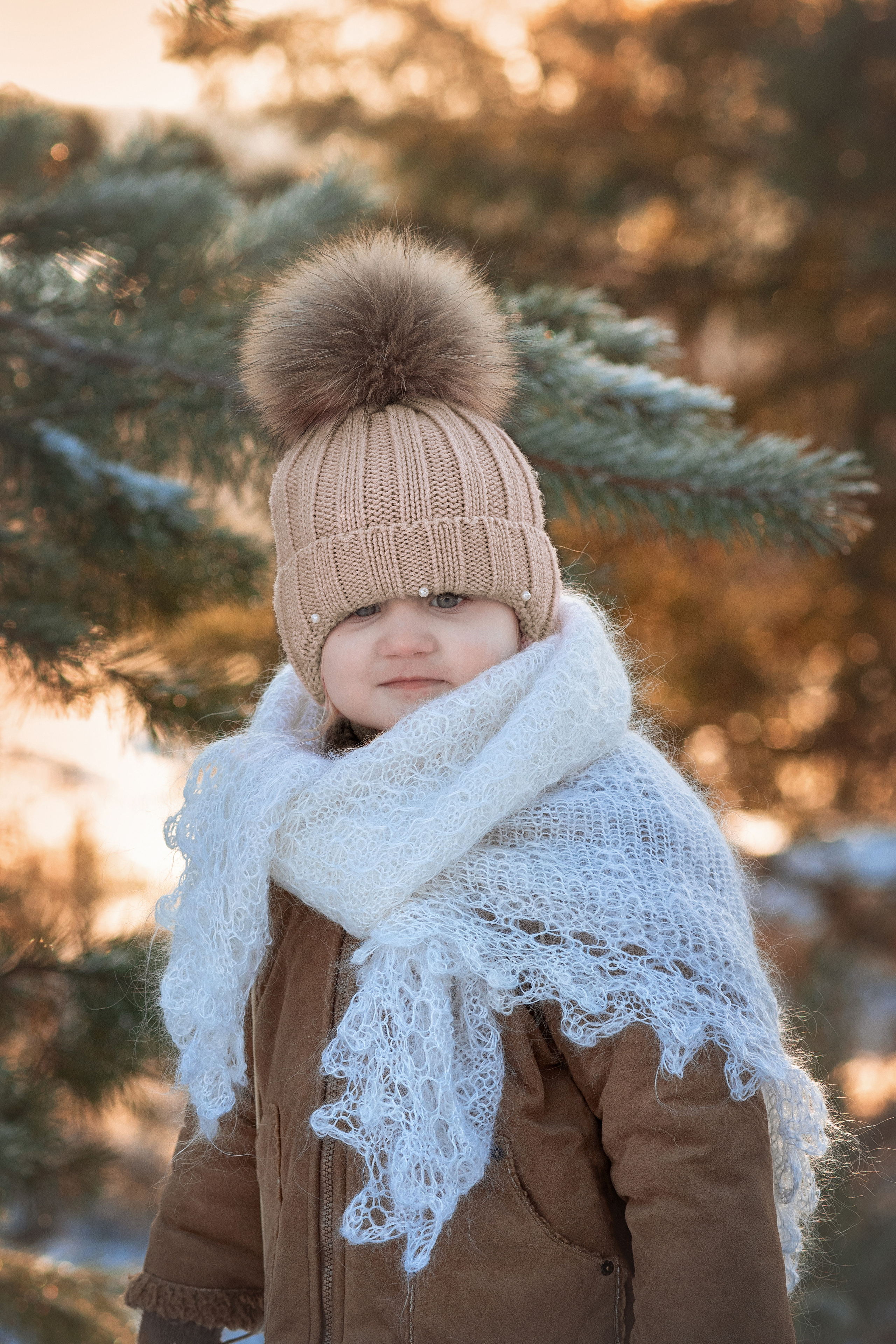 Детская съемка. С Бураном