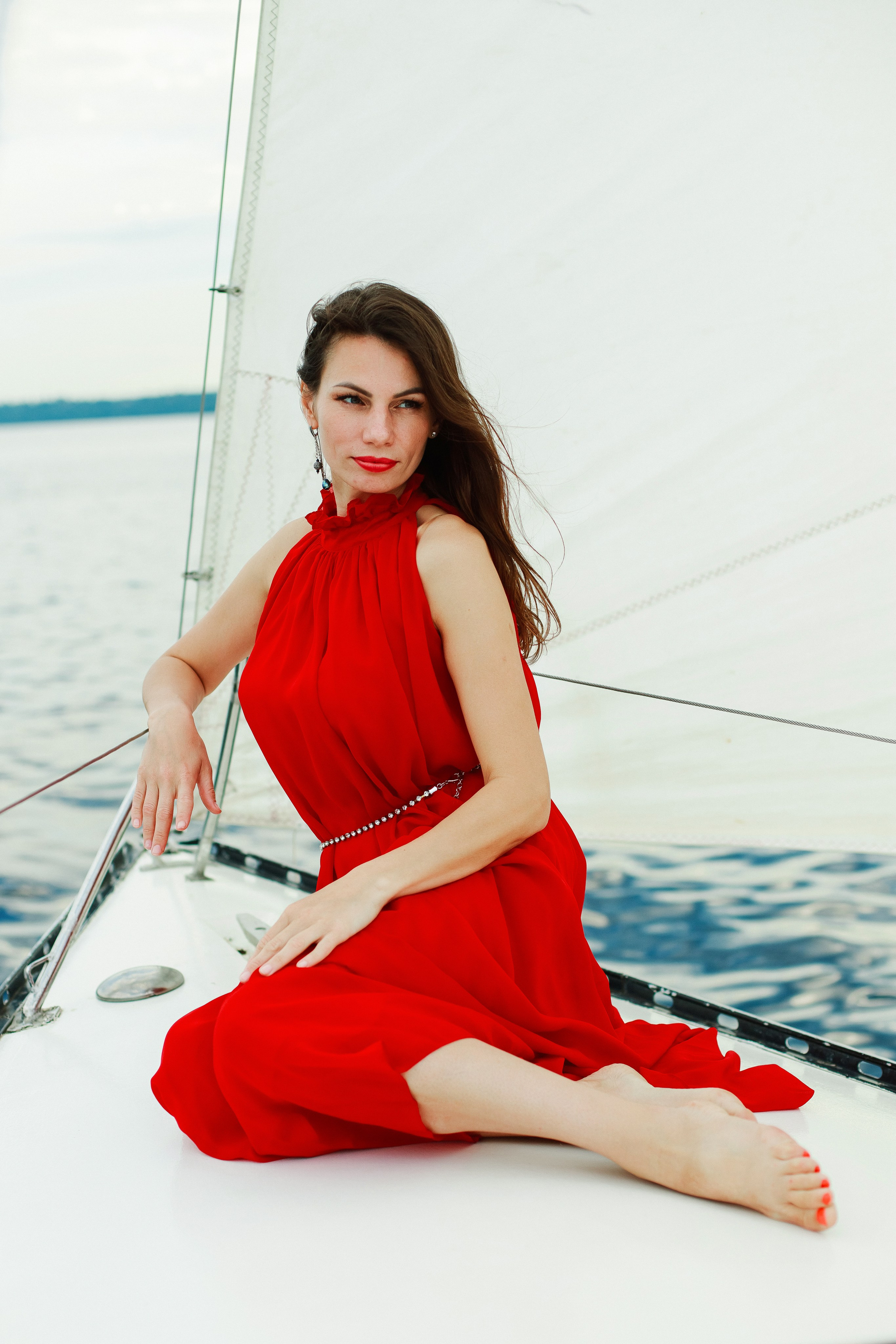 Фотосессия на яхте. Контентный фотограф в Перми Натали Кытманова