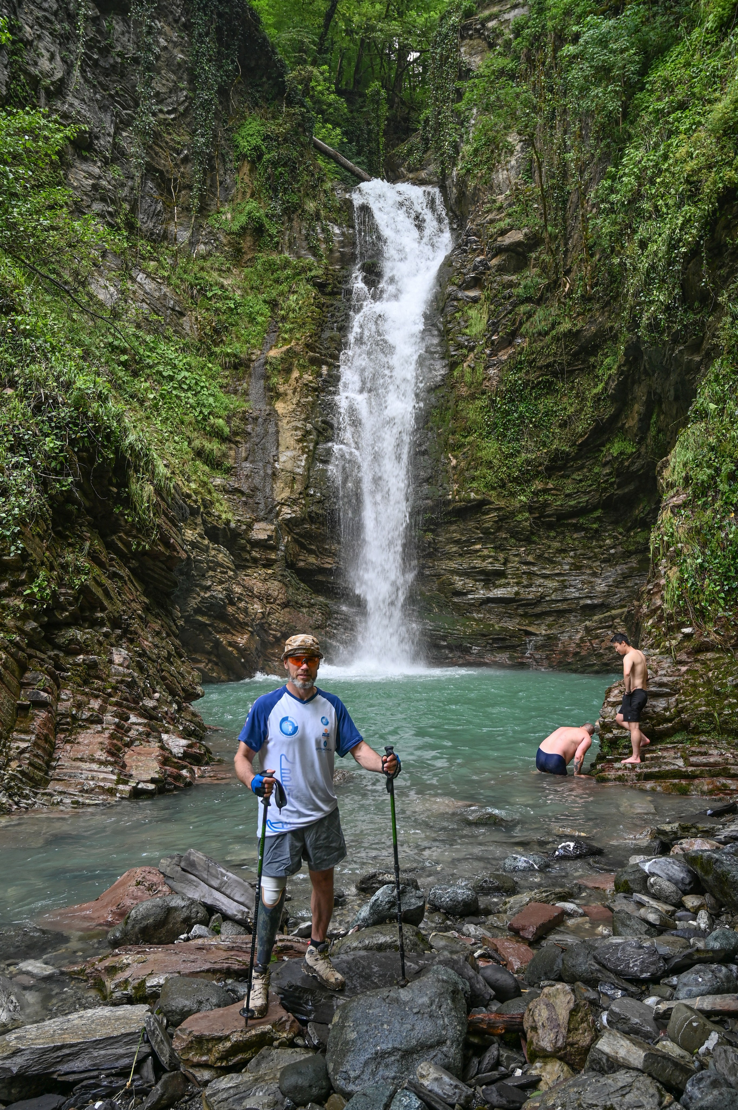 «Спортивно-адаптивный центр «Орто-Спорт» горный туризм. Фотографирую счастливых людей в Сочи