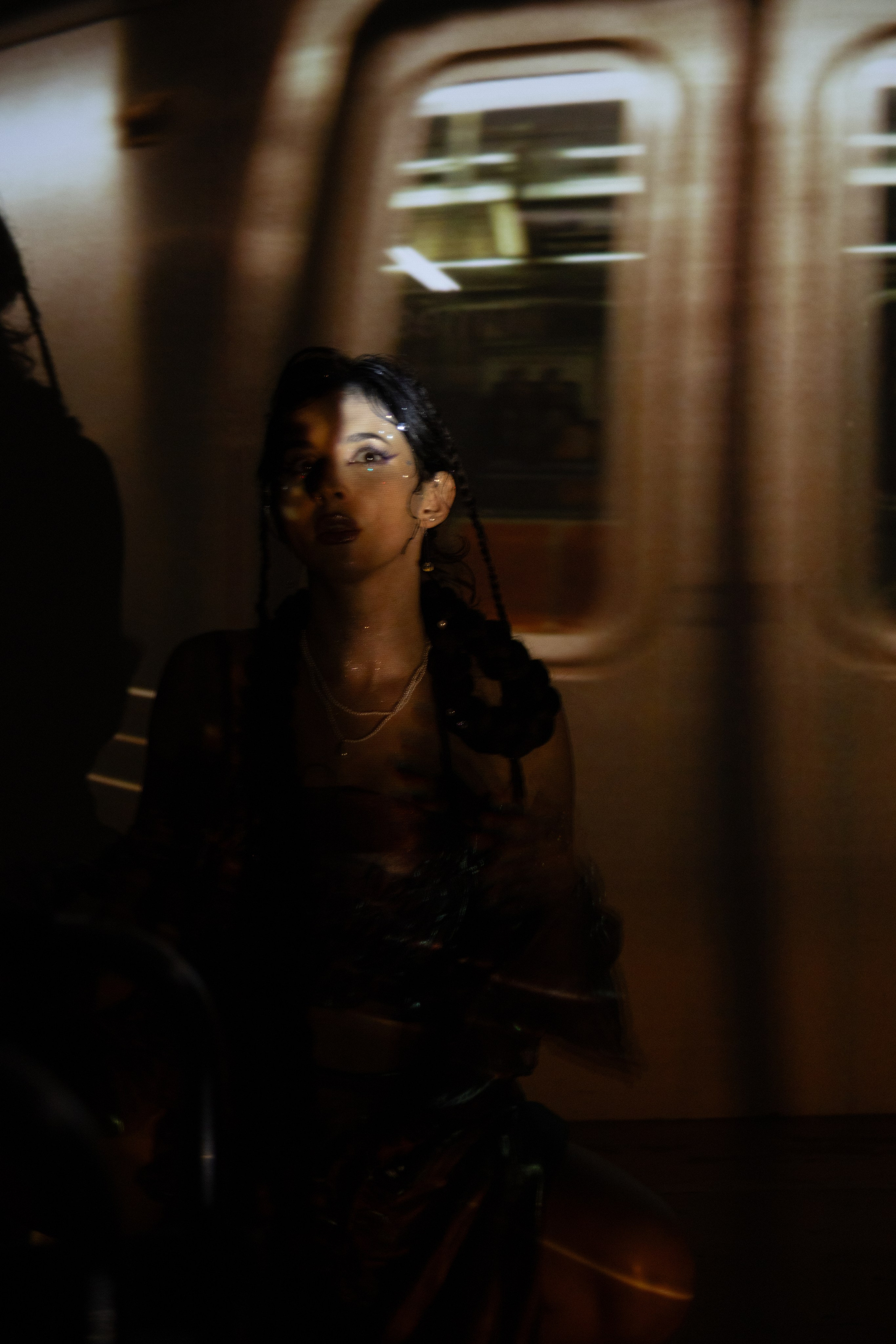 Backstage of the music video. Magic photos