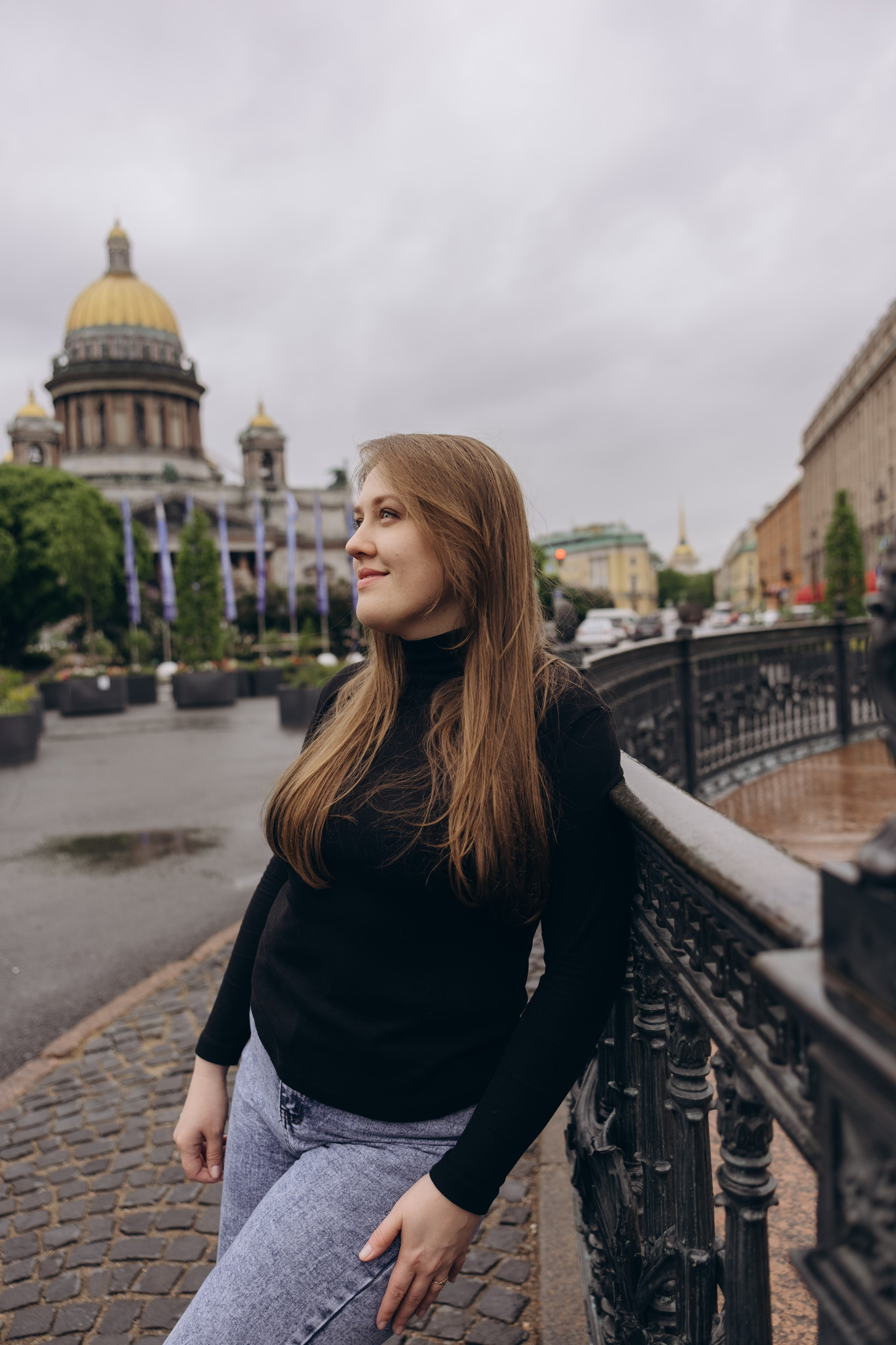 Семейная фотосессия на Исаакиевском соборе. Семейный и свадебный фотограф в Санкт-Петербурге Екатерина Васильева
