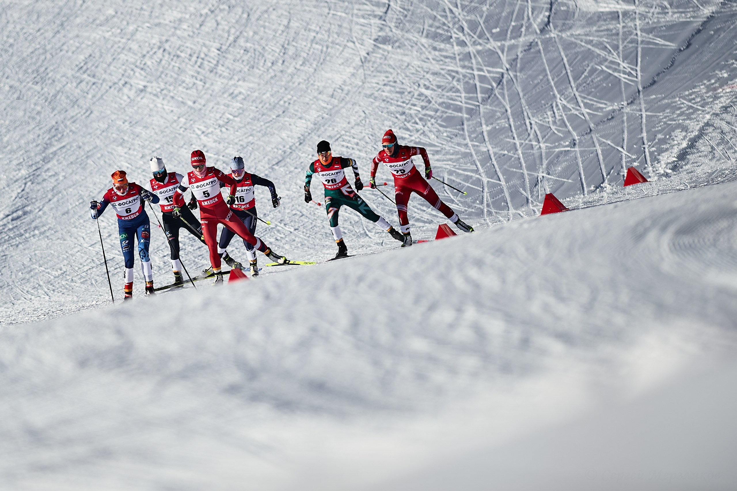 VI этап ФосАгро Кубка России по лыжным гонкам. Спринт. Ижевск 25.01.2025. Спортивный репортажный фотограф в Ижевске Сергей Мерзляков