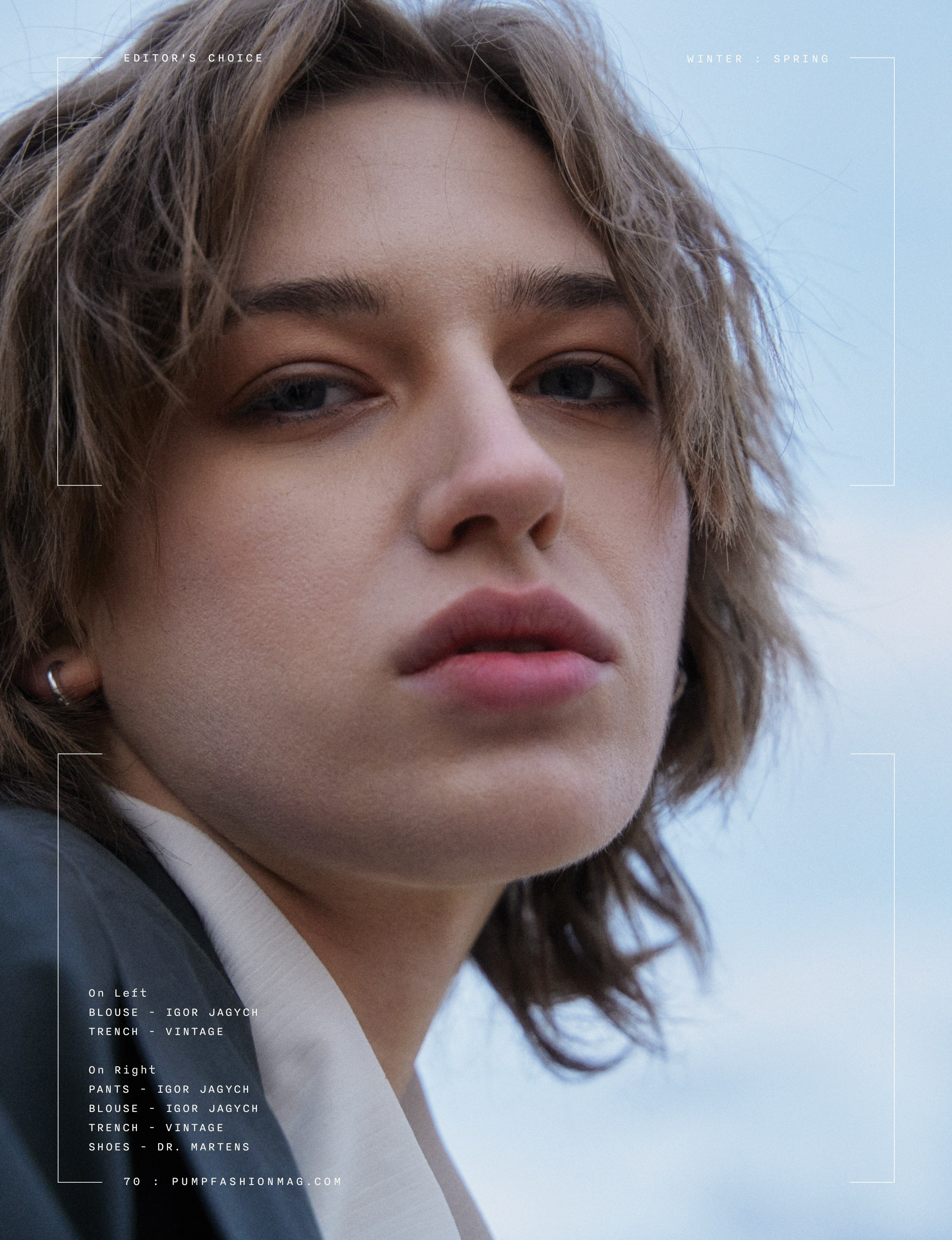 PUMP magazine February 2025 — Journey to yourself. Zhanna Tyugay is a fashion photographer, visual artist and film maker based in Novi Sad