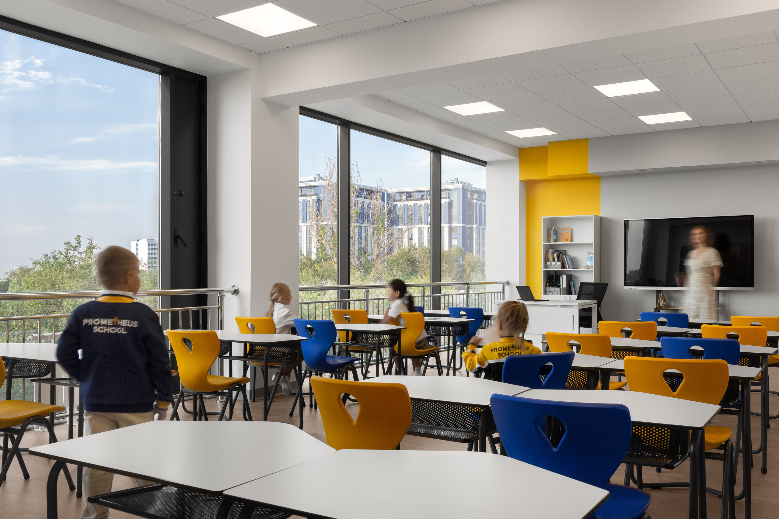 RS Group — Prometheus School. Roman Yakunin — interior photographer in Almaty, Kazakhstan