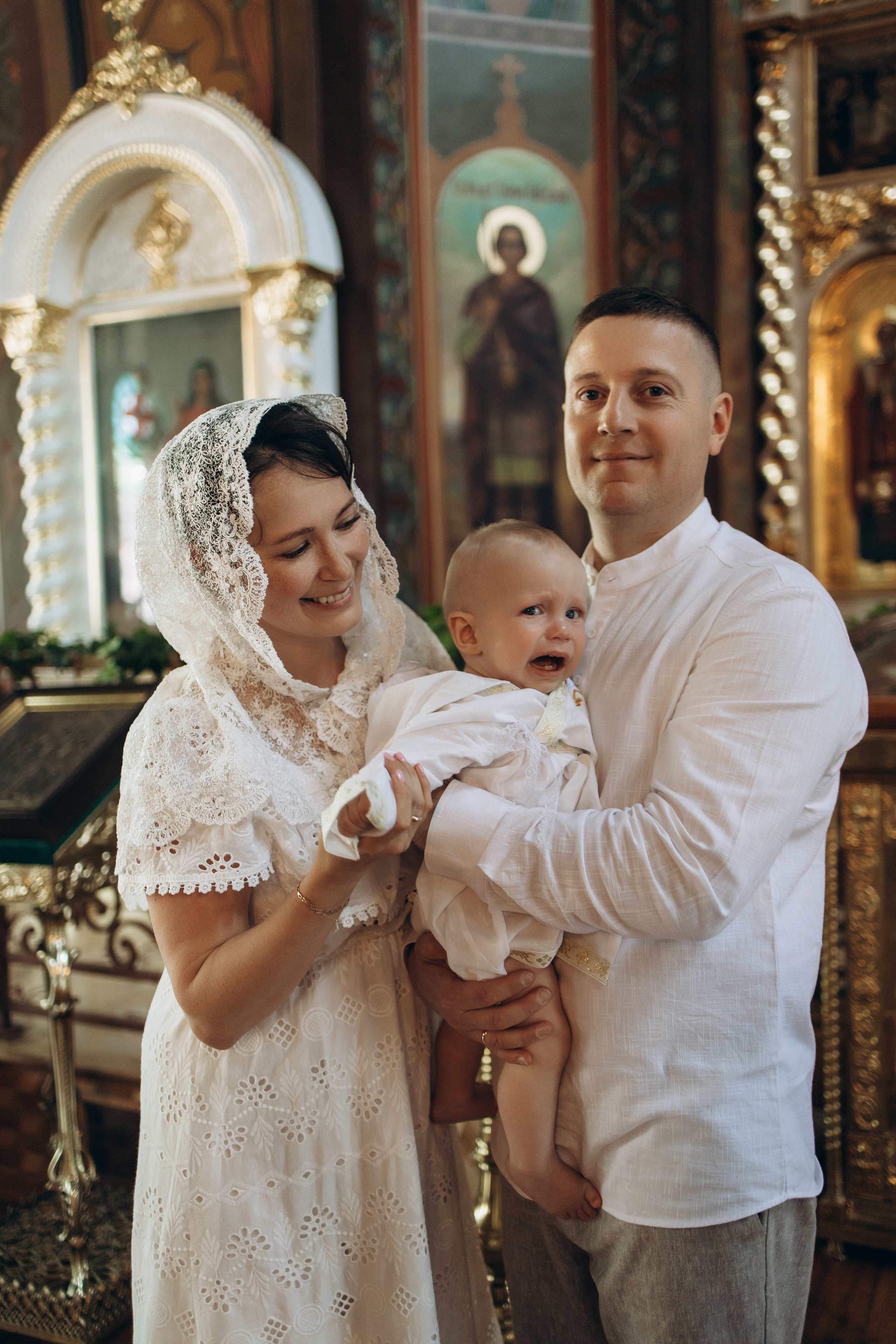 Двойное крещение Анны и Саши. Самый теплый фотограф в Краснодаре Рябоконь Ксения