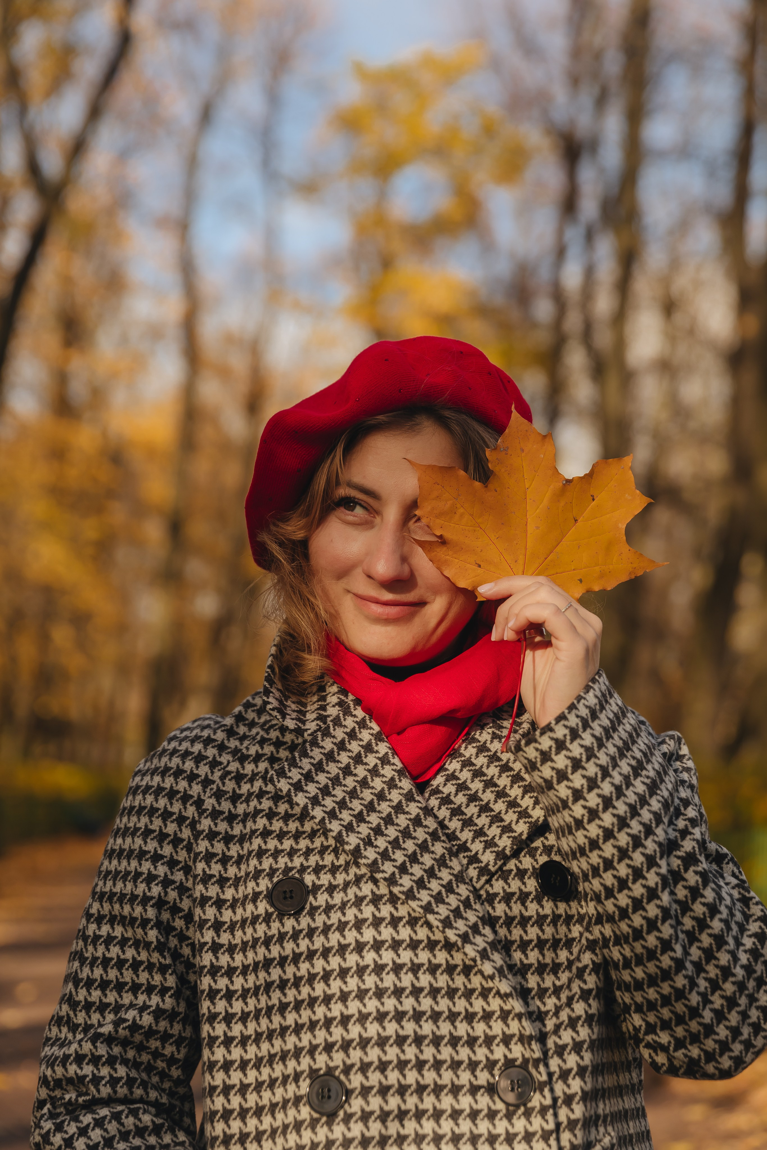 Прогулка в Золотую осень. Семейный фотограф в Санкт-Петербурге Ева Маркова