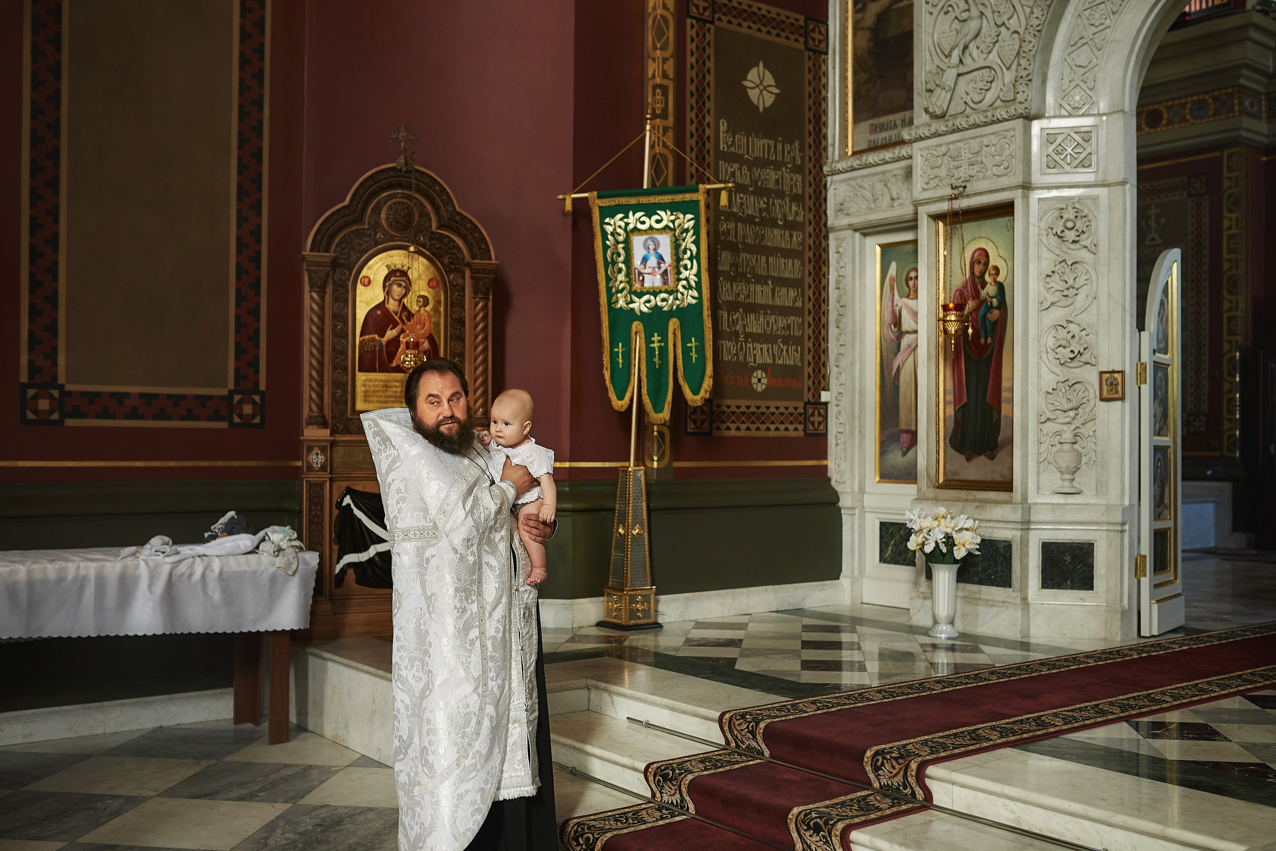 Двойное крещение в Новочеркасском соборе. Семейный фотограф в Ростове-на-Дону Татьяна Литвинова