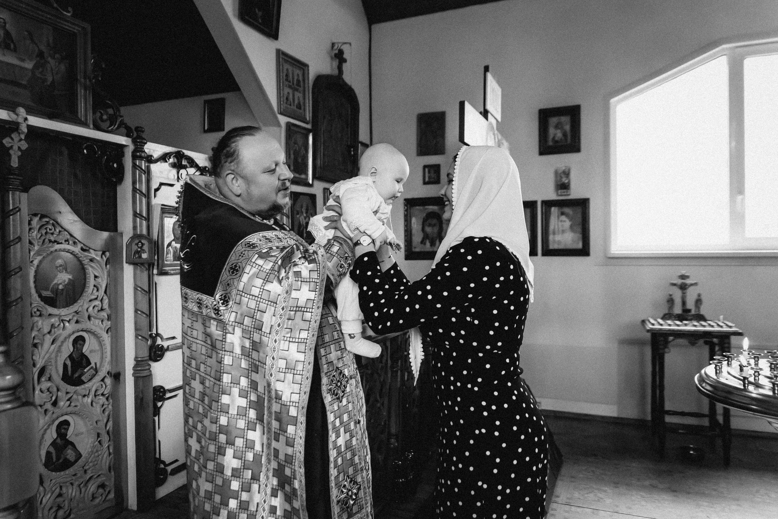 Крещение Леши. Семейный фотограф Минск Усова Ольга