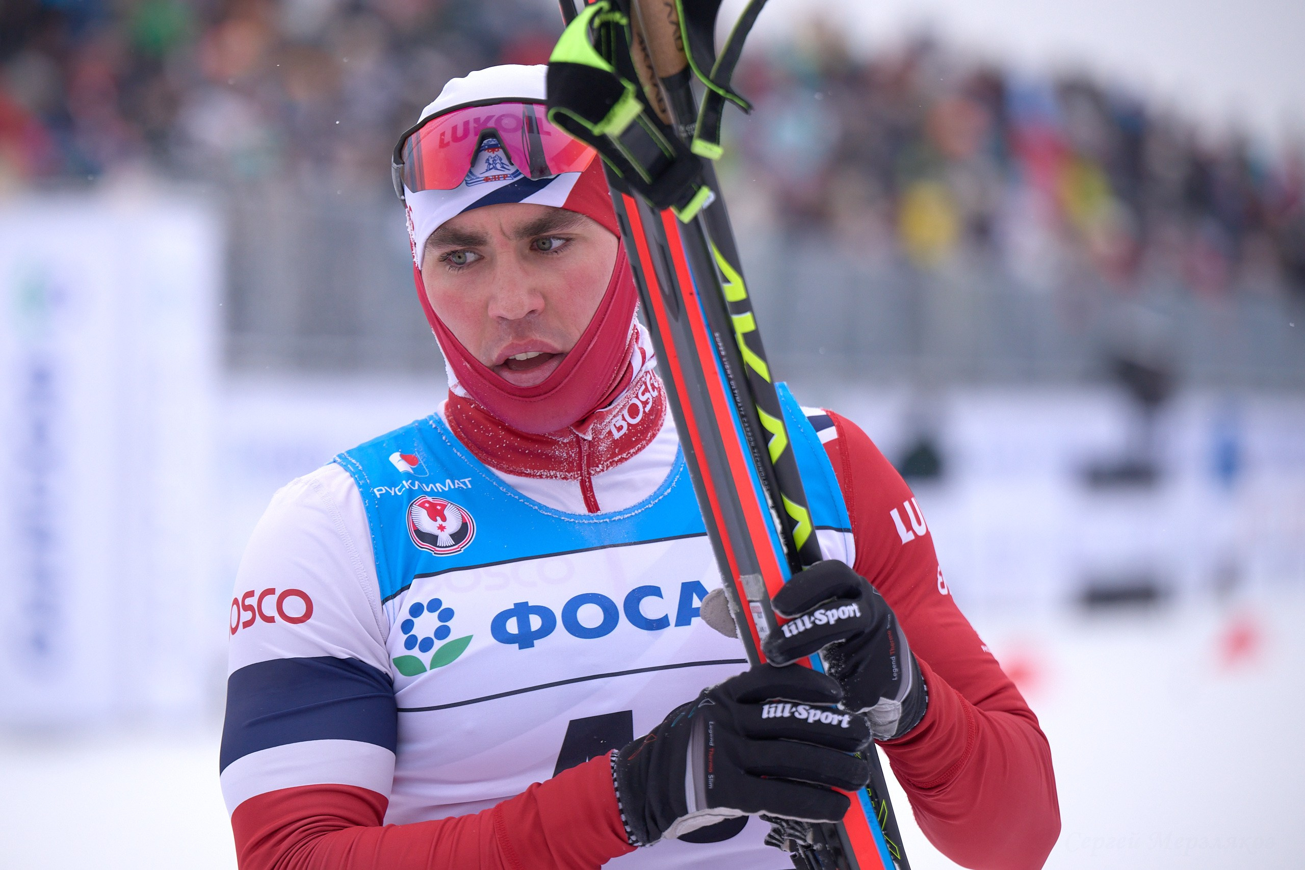 VI этап ФосАгро Кубка России по лыжным гонкам. Ижевск 25.01.2025 и 26.01.2025. Спортивный репортажный фотограф в Ижевске Сергей Мерзляков