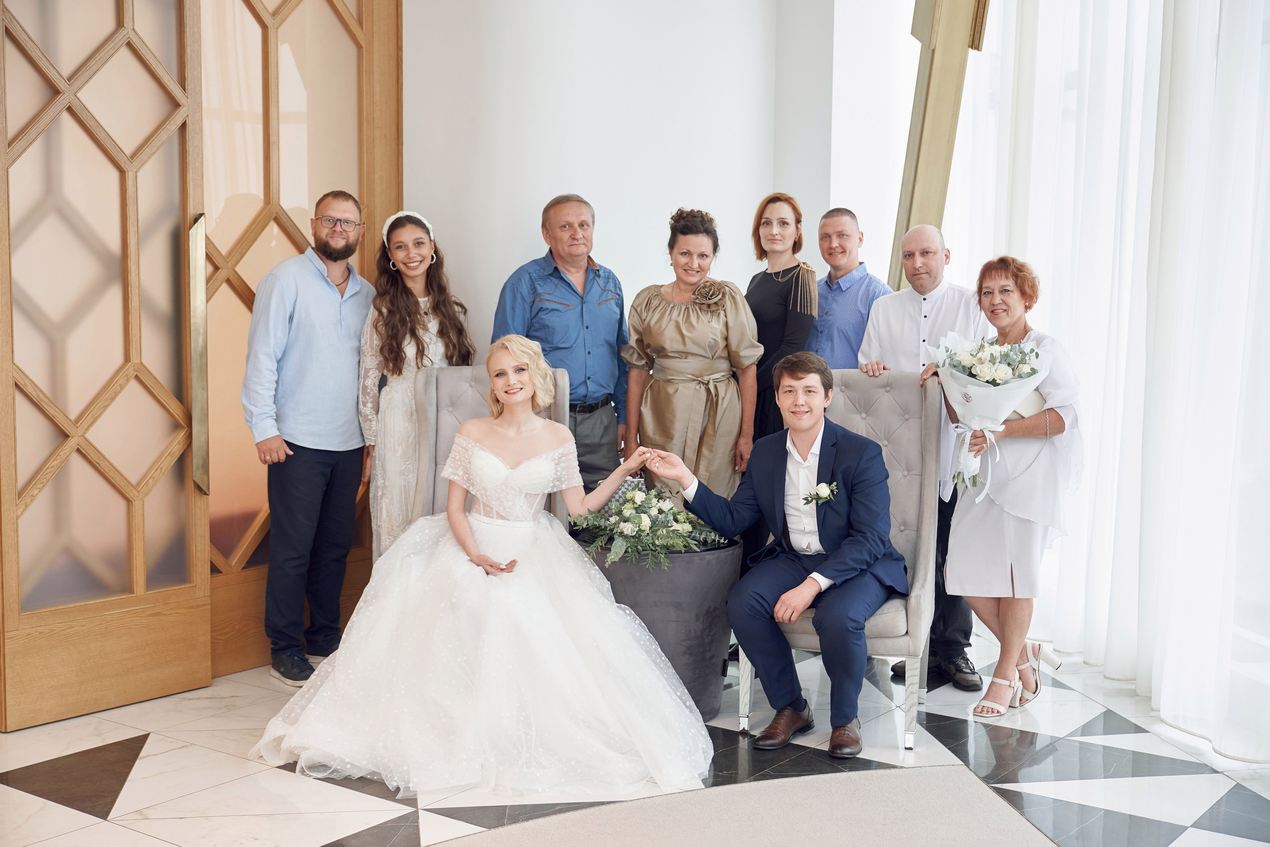 Свадьба Ильи и Влады, ЗАГС в Крокус, прогулка в Архангельское