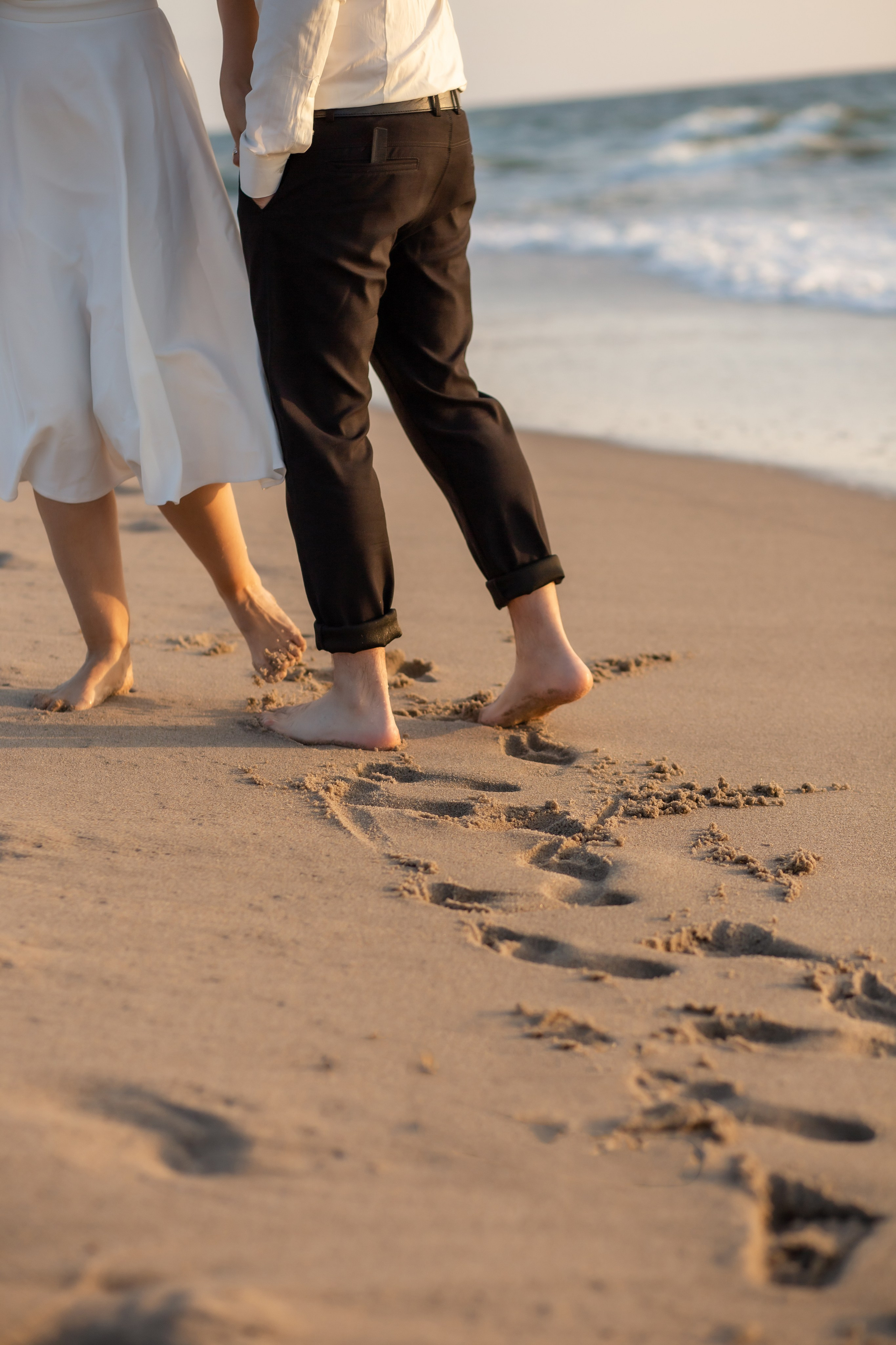 Ирина и Данил. Закат. Фотограф в Калининграде Решетникова Алина