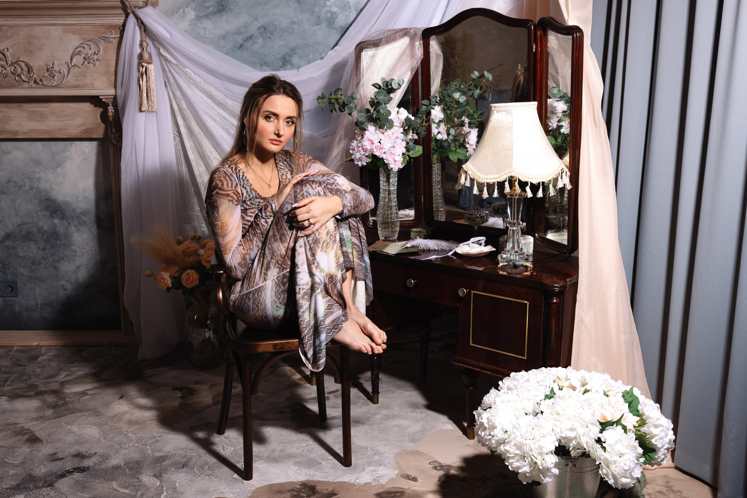 Женский портрет в студии, в г. Тула. Фотограф в Туле — Борисов Николай