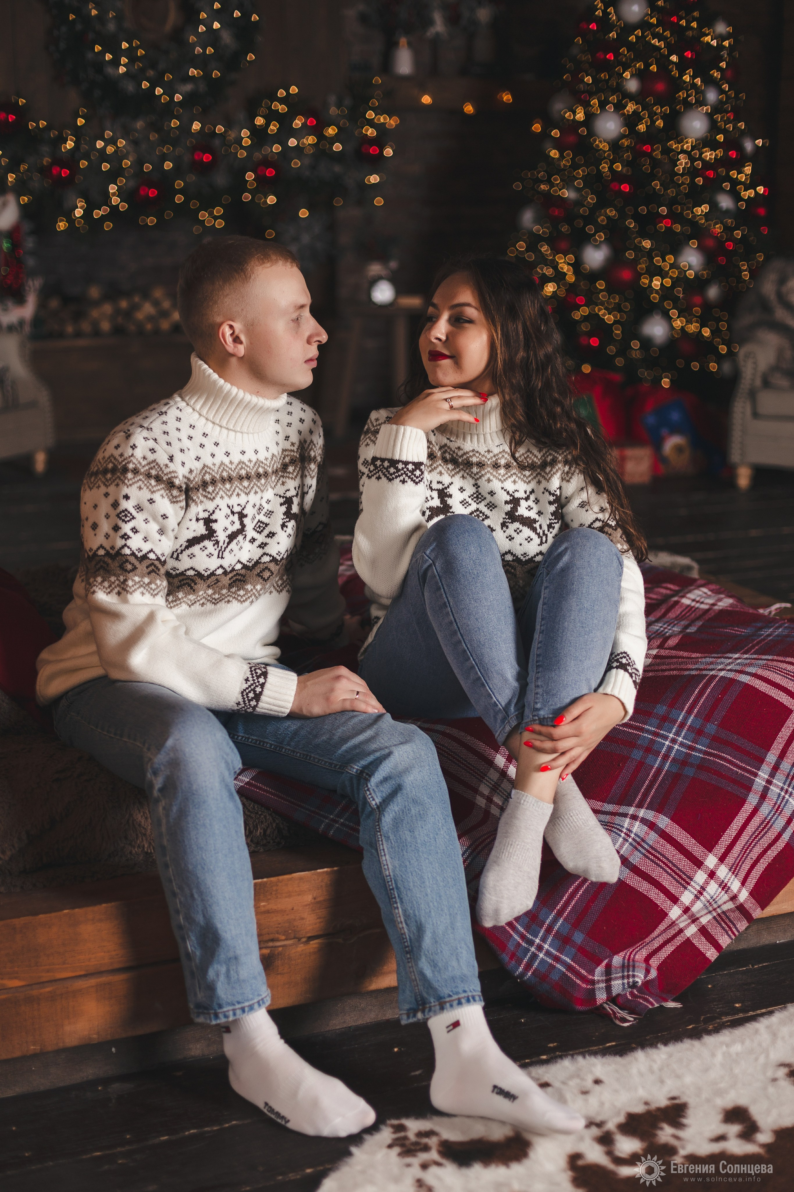 Виктория и Никита. Новогодняя история. Фотограф в Санкт-Петербурге, — Евгения Солнцева