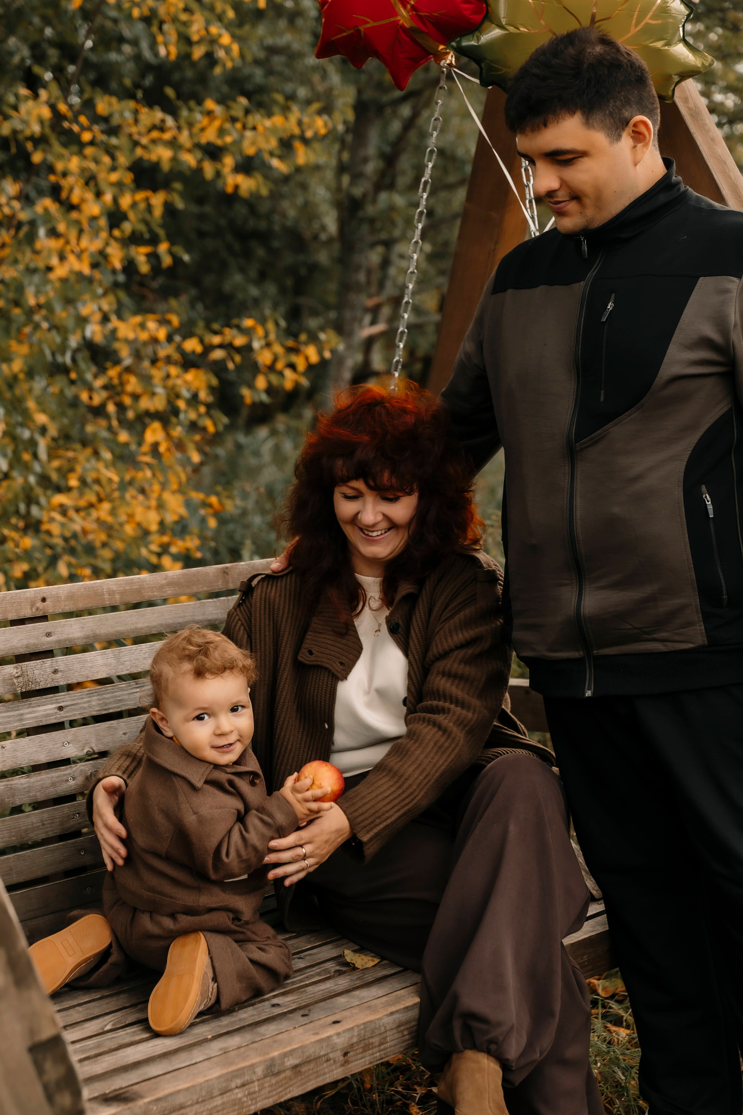 Семейная осенью. Фотограф Никонова Софья