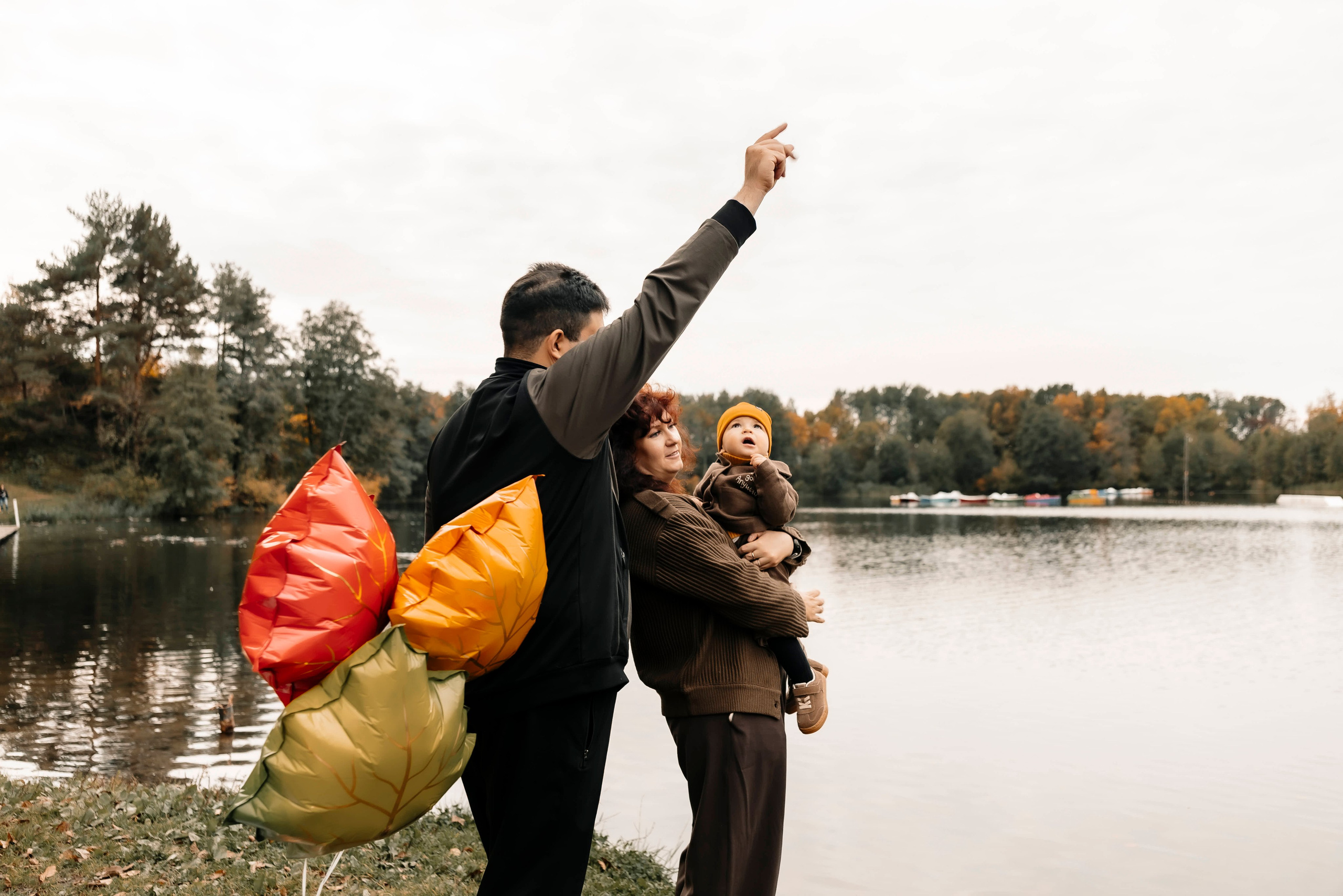 Семейная осенью. Фотограф Никонова Софья