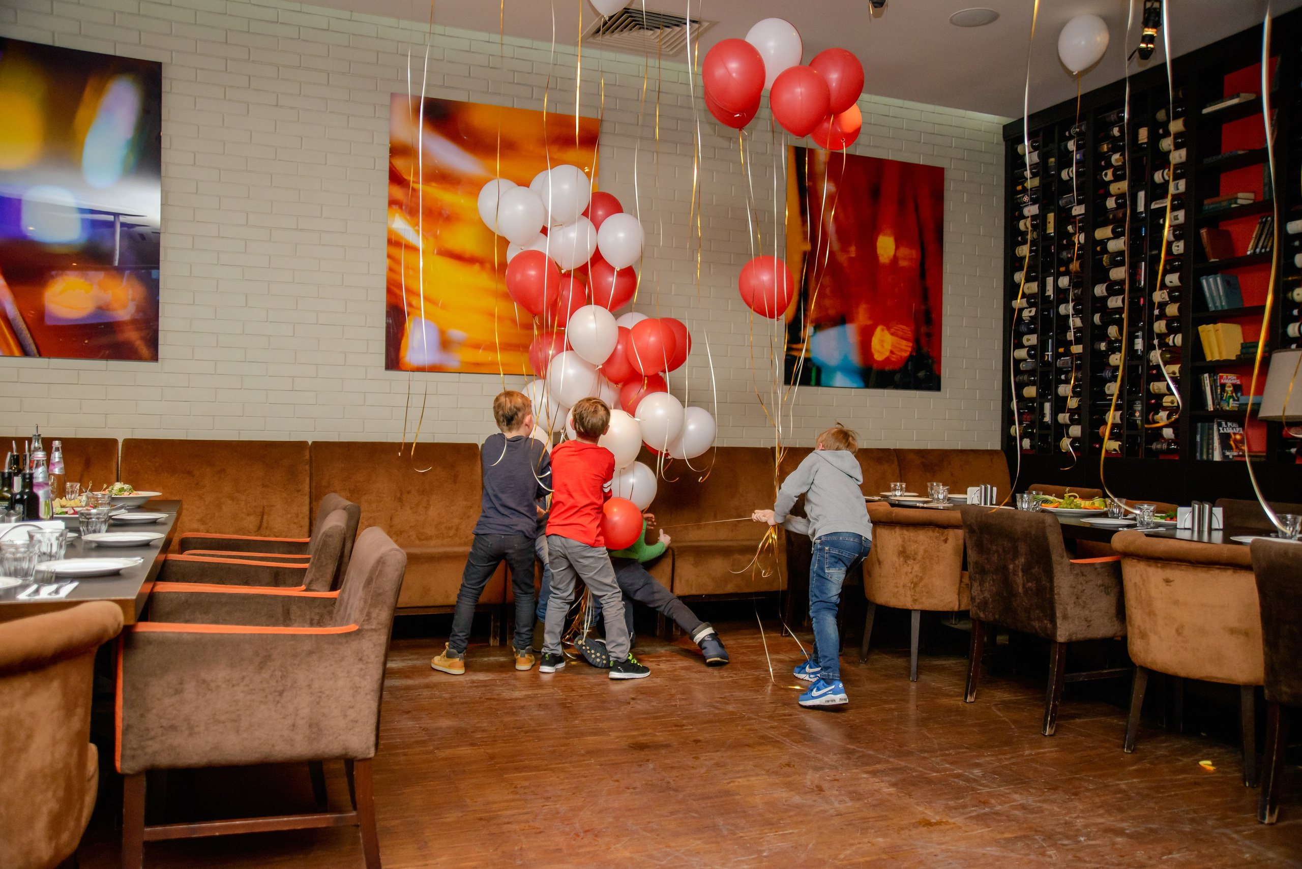 Детский день рождения в ресторане